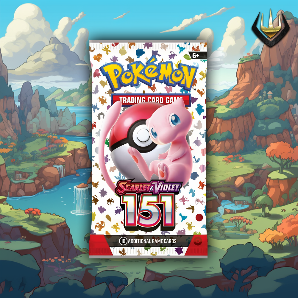 151 Pokemon English Booster Pack [Random Art]
