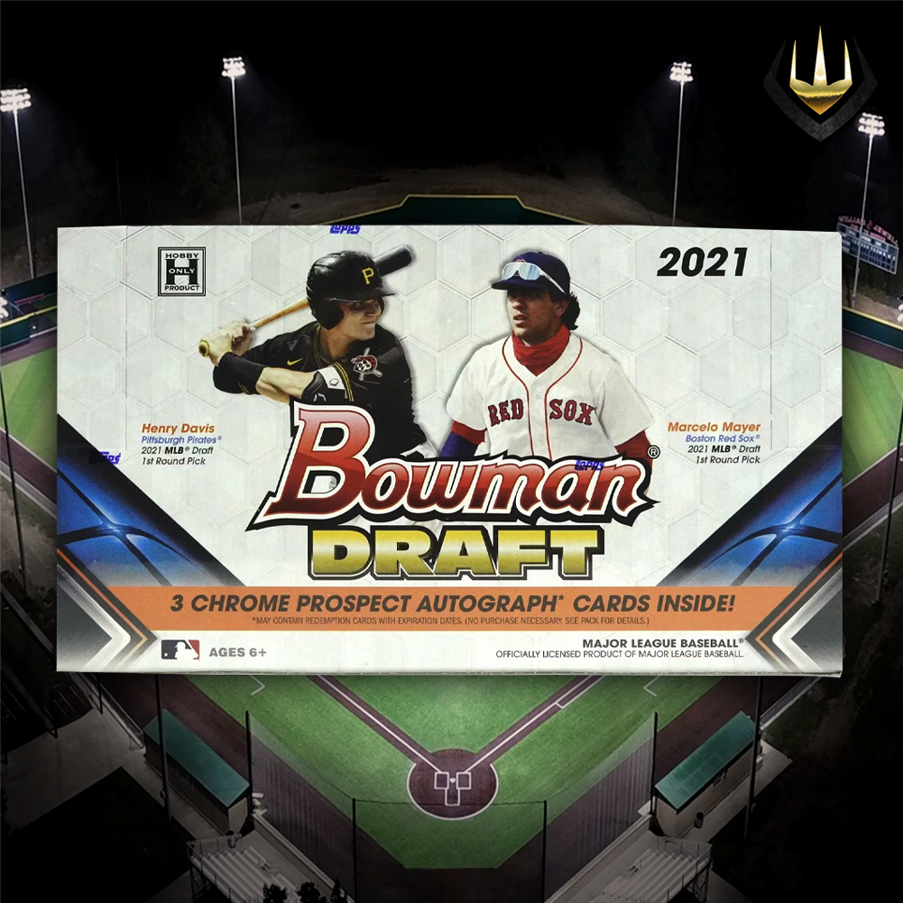 2021 Bowman Draft Baseball MLB Hobby Box