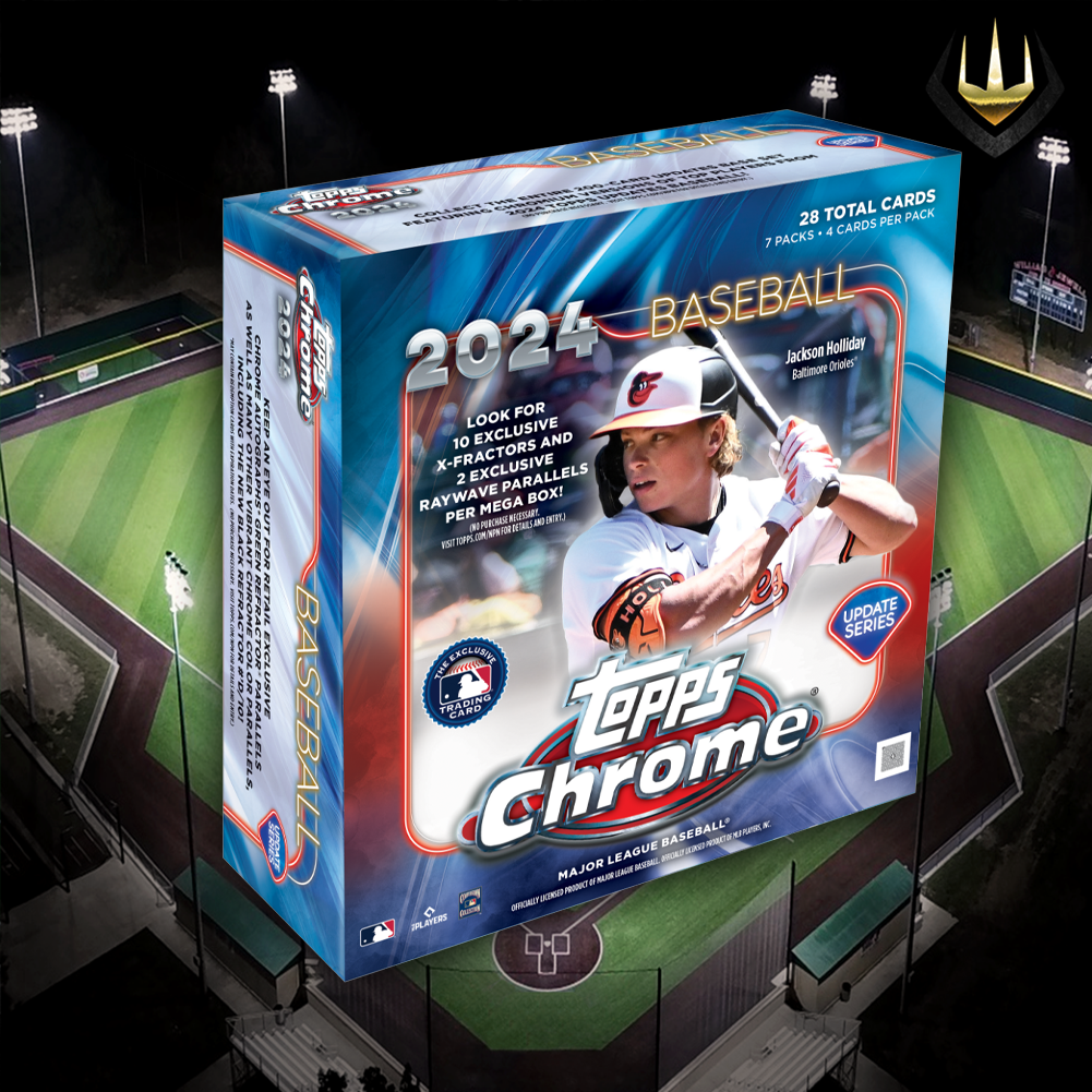 2024 Topps Chrome Update Series Baseball Mega Box