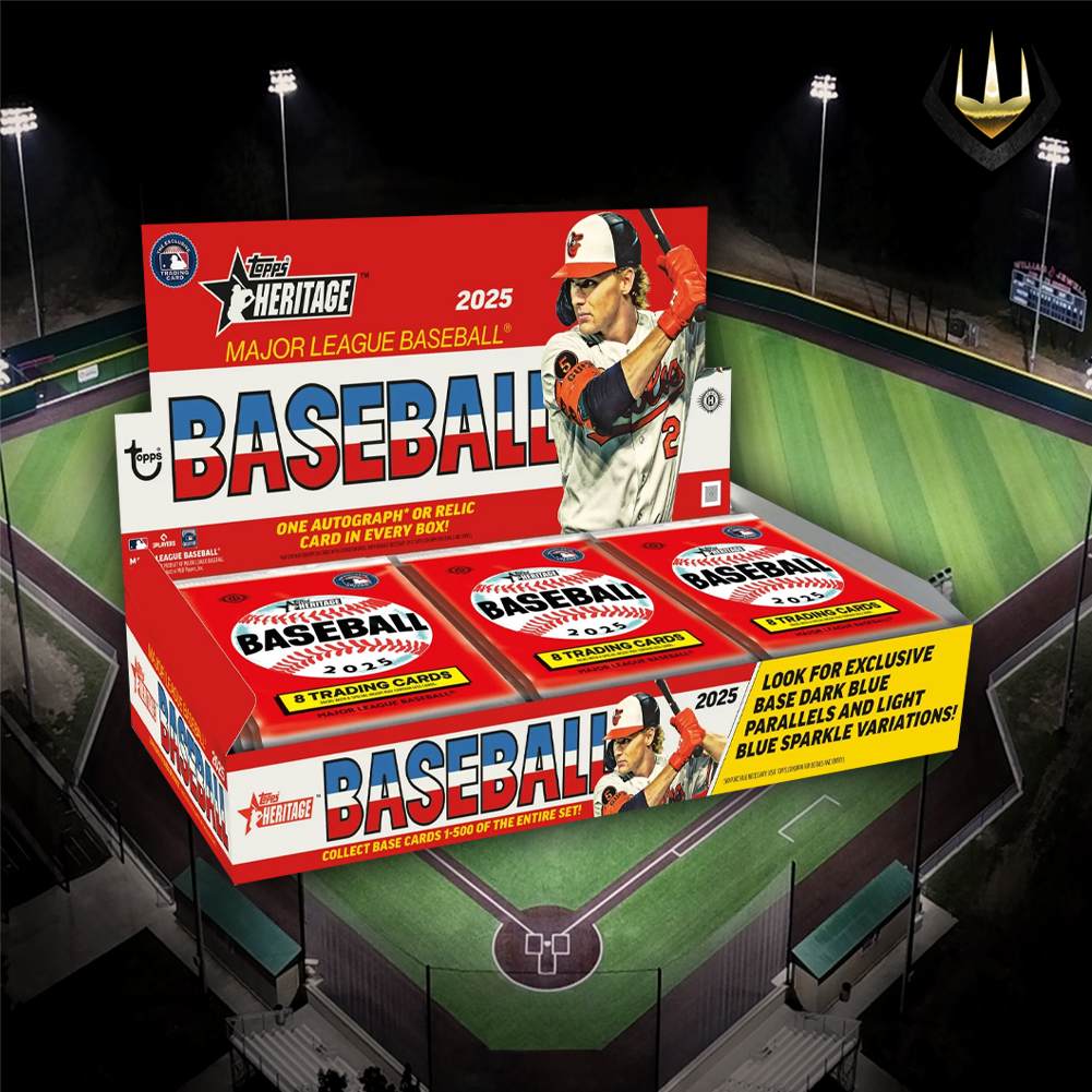 2025 Topps Heritage MLB Baseball Hobby Box