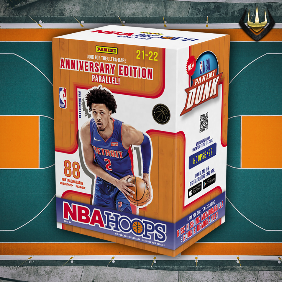2021-22 Panini Hoops Basketball NBA Blaster Box