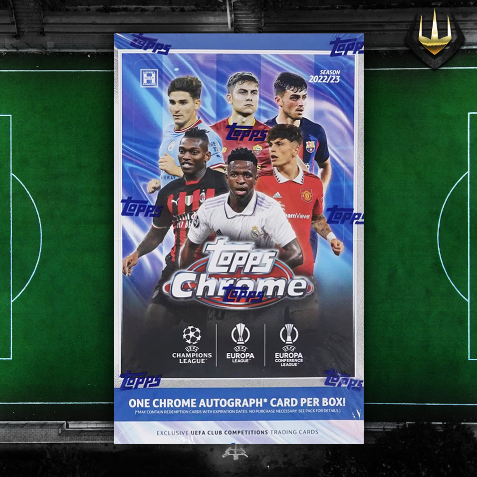 2022-23 Topps Chrome UEFA Soccer Hobby Box
