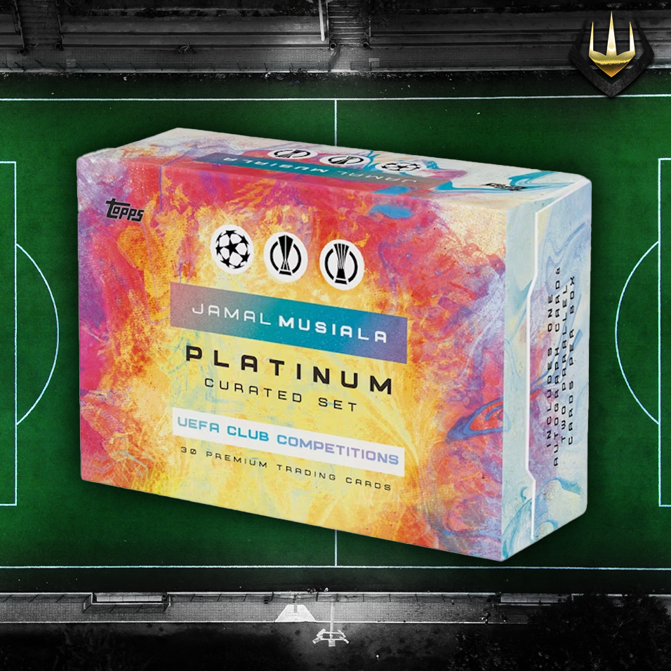 2022-23 Topps Jamal Musiala Platinum Curated Set Soccer Hobby Box