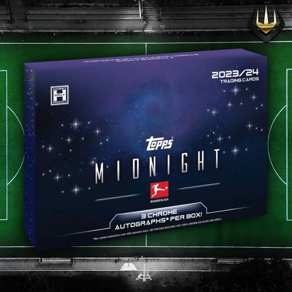 2023-24 Topps Bundesliga Midnight Soccer Hobby Box