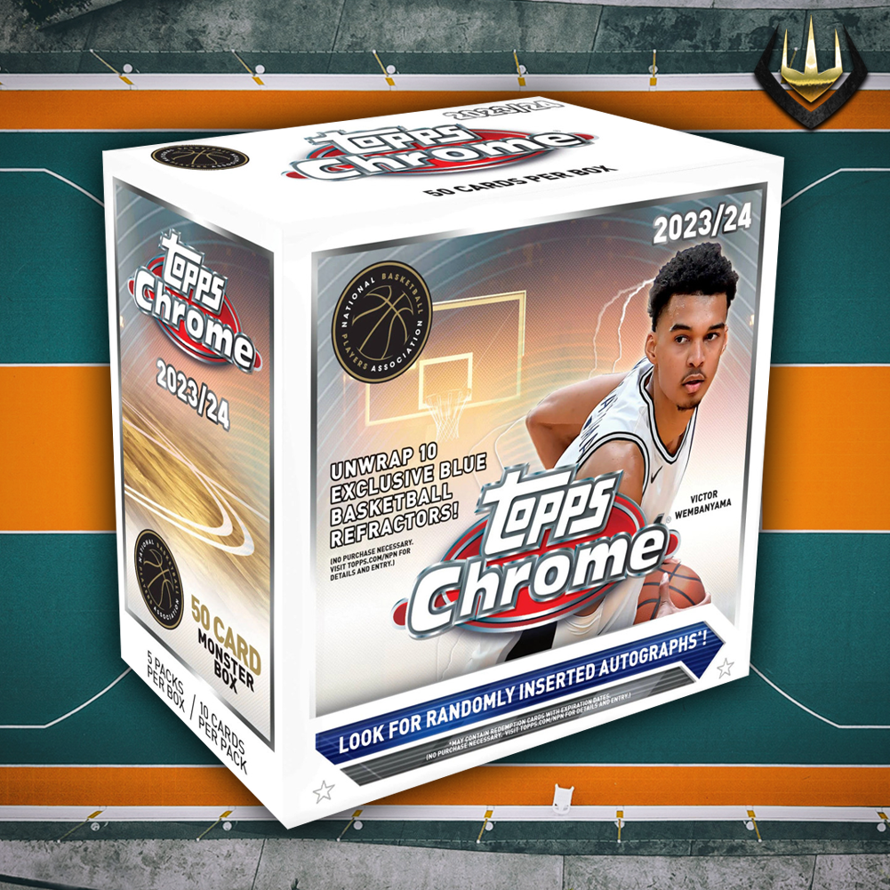 2023-24 Topps Chrome Basketball NBA Mega Monster Box