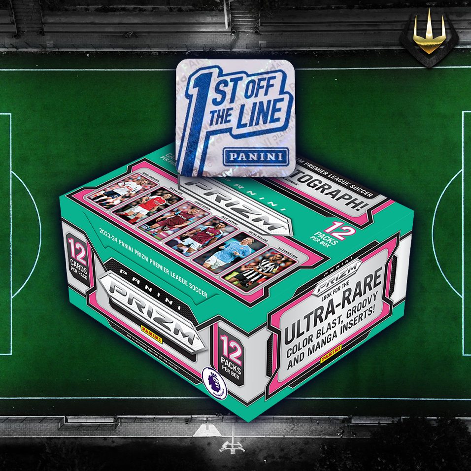 2023-24 Panini Prizm EPL English Premier League Soccer FOTL 1st Off The Line Box
