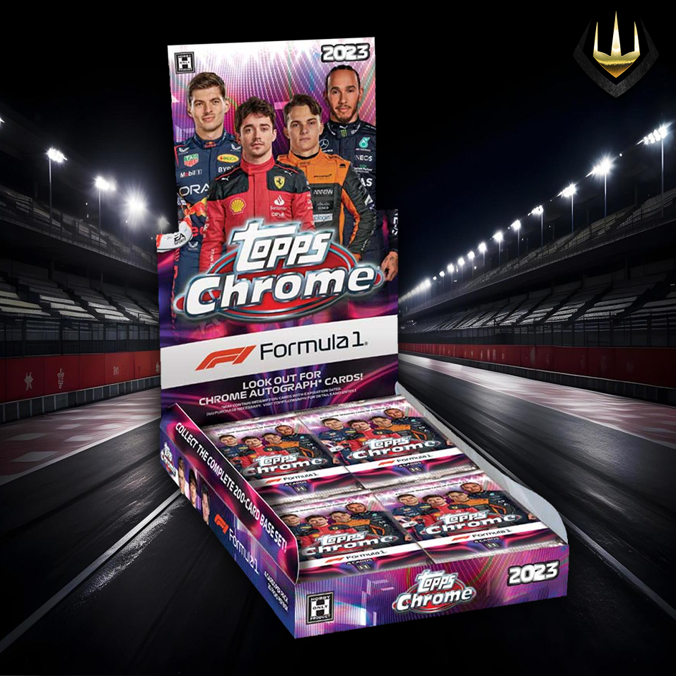 2023 Topps F1 Formula One Chrome Hobby Box