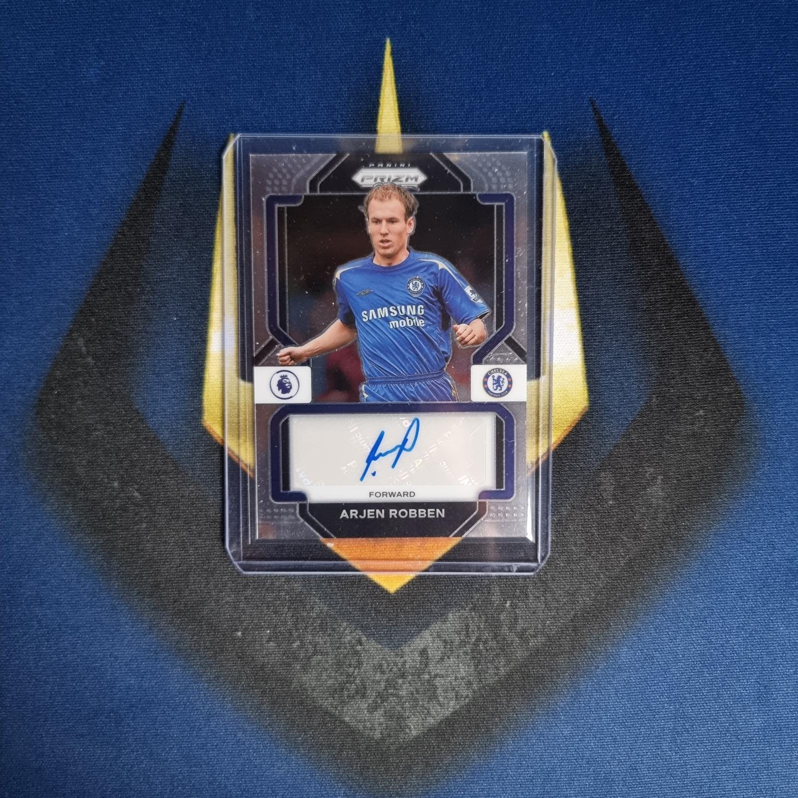 Arjen Robben 2022-23 Panini Prizm EPL Auto Chelsea
