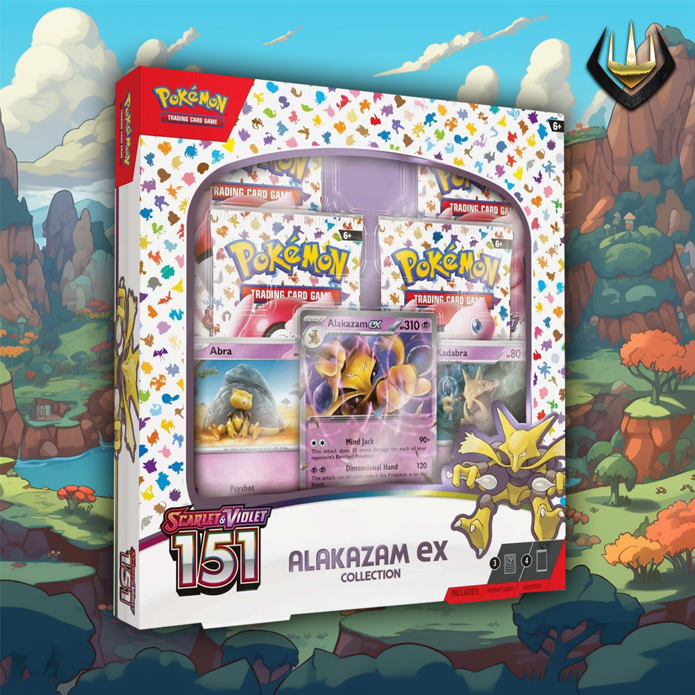 151 Pokémon Alakazam EX Box