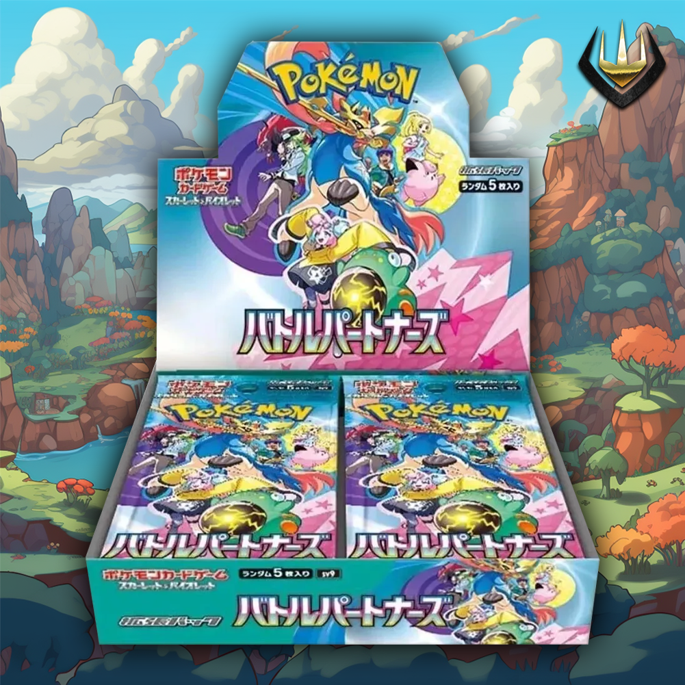 Battle Partners SV9 Pokemon Japanese Booster Box Battle Partners SV9 Pokemon Japanese Booster Box