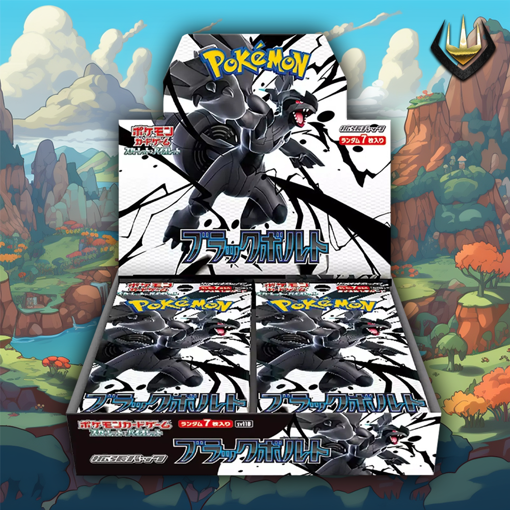 Black Bolt Sv11b Pokemon Japanese Booster Box Black Bolt Sv11b Pokemon Japanese Booster Box