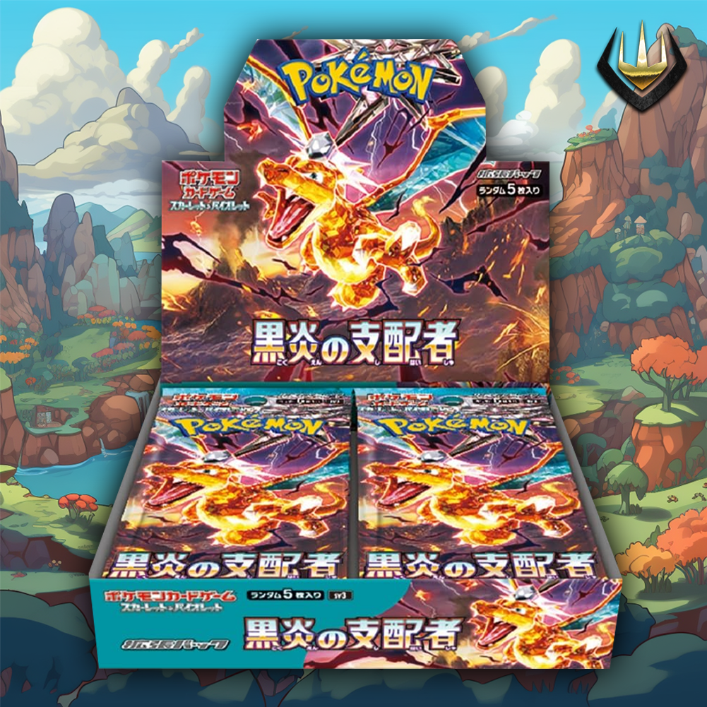Ruler of the Black Flame Sv3 Pokemon Japanese Booster Box Ruler of the Black Flame Sv3 Pokemon Japanese Booster Box
