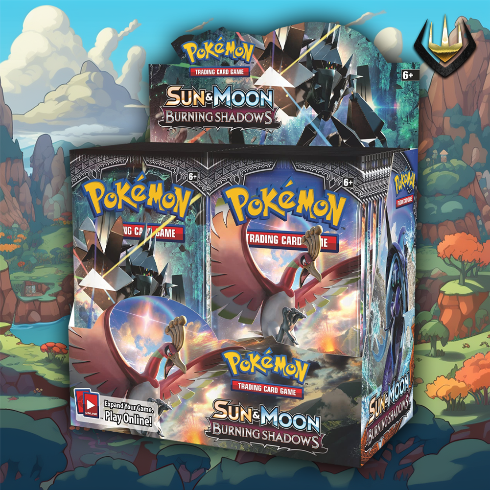 Burning Shadows Pokemon Booster Box Burning Shadows Pokemon Booster Box