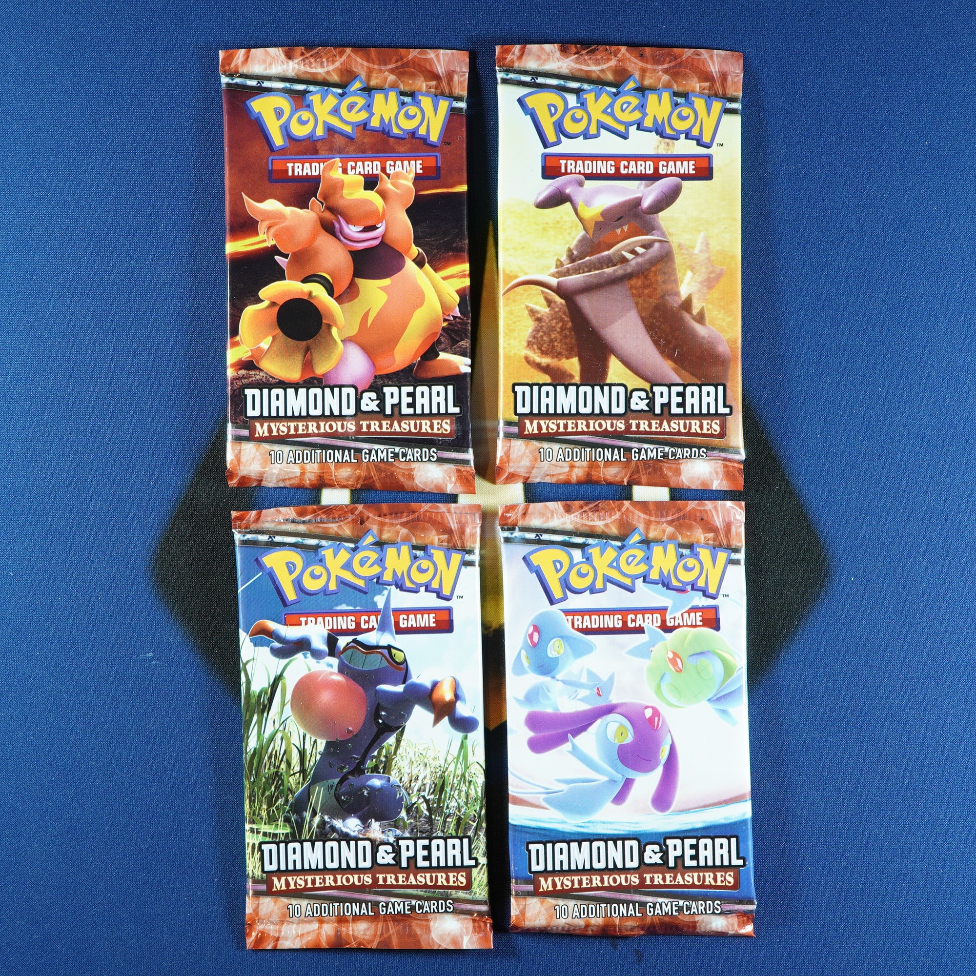 pokemon diamond and pearl mysterious treasures booster box *Portuguese* & Pack Mysterious Treasures includes a parallel set with a brand A collector claims they found