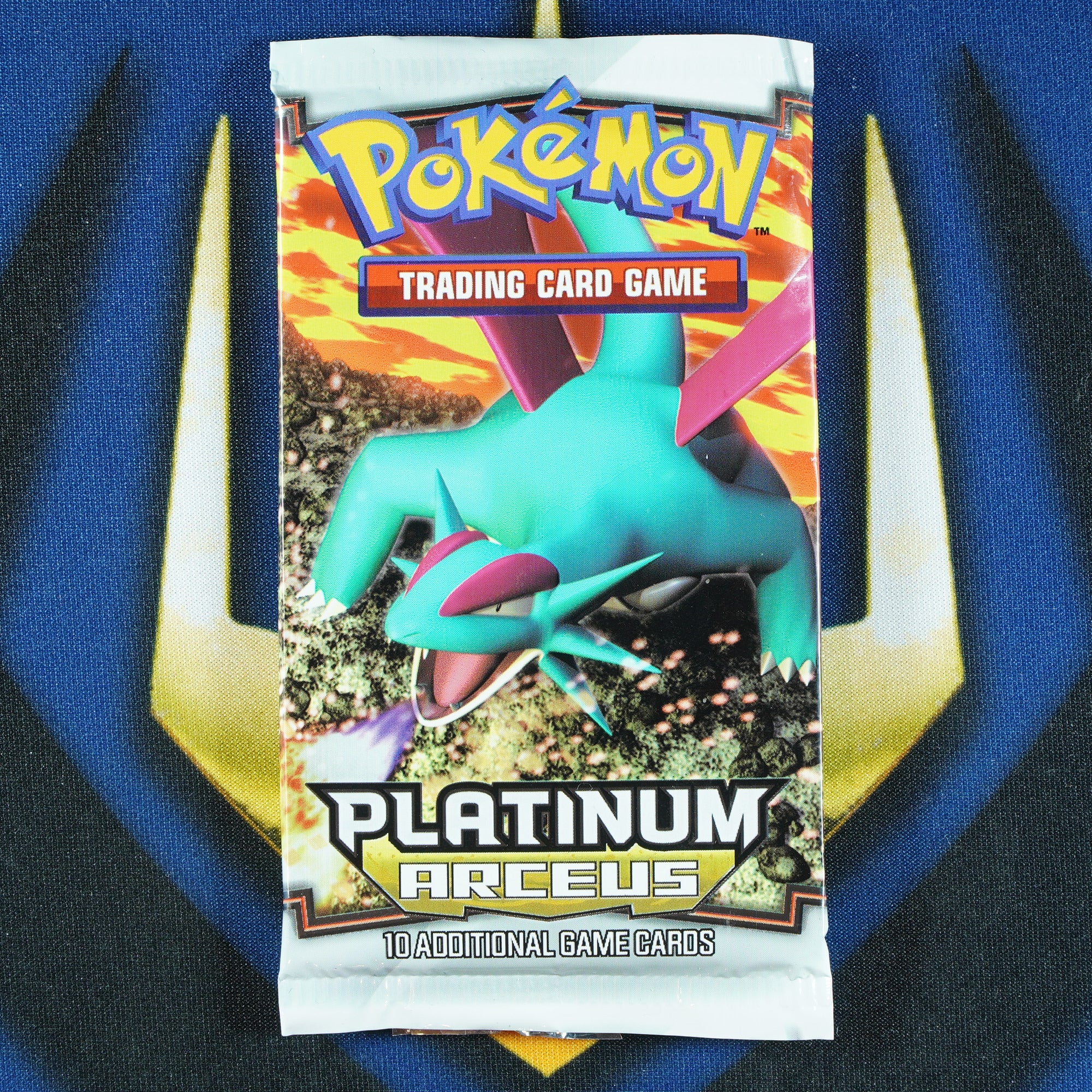 tcgplayer phantasmal flames booster box Platinum ARCEUS Salamence Booster Pack [Empty]