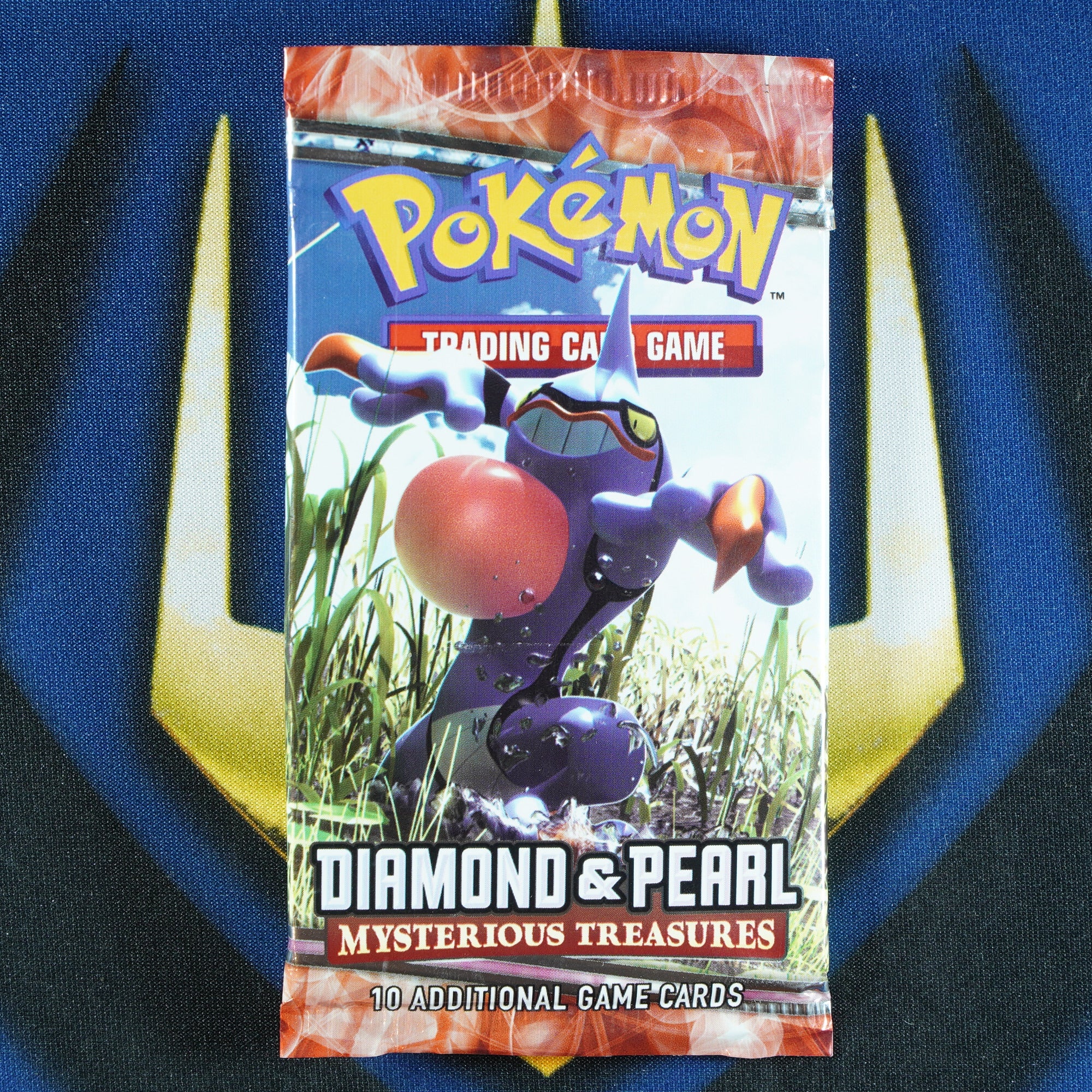 Diamond & Pearl MYSTERIOUS TREASURES Toxicroak Booster Pack [Empty]