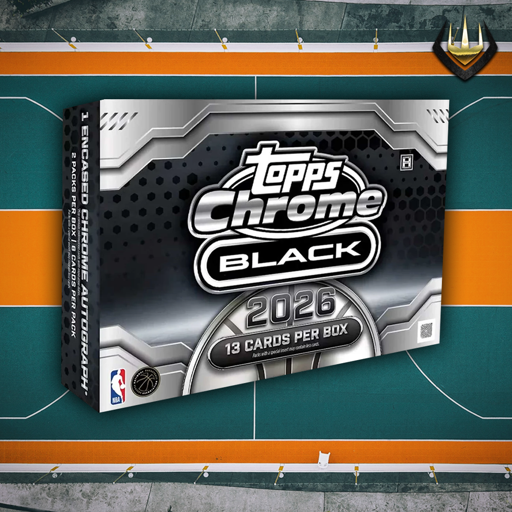 2025-26 Topps Chrome Black Basketball NBA Hobby Box
