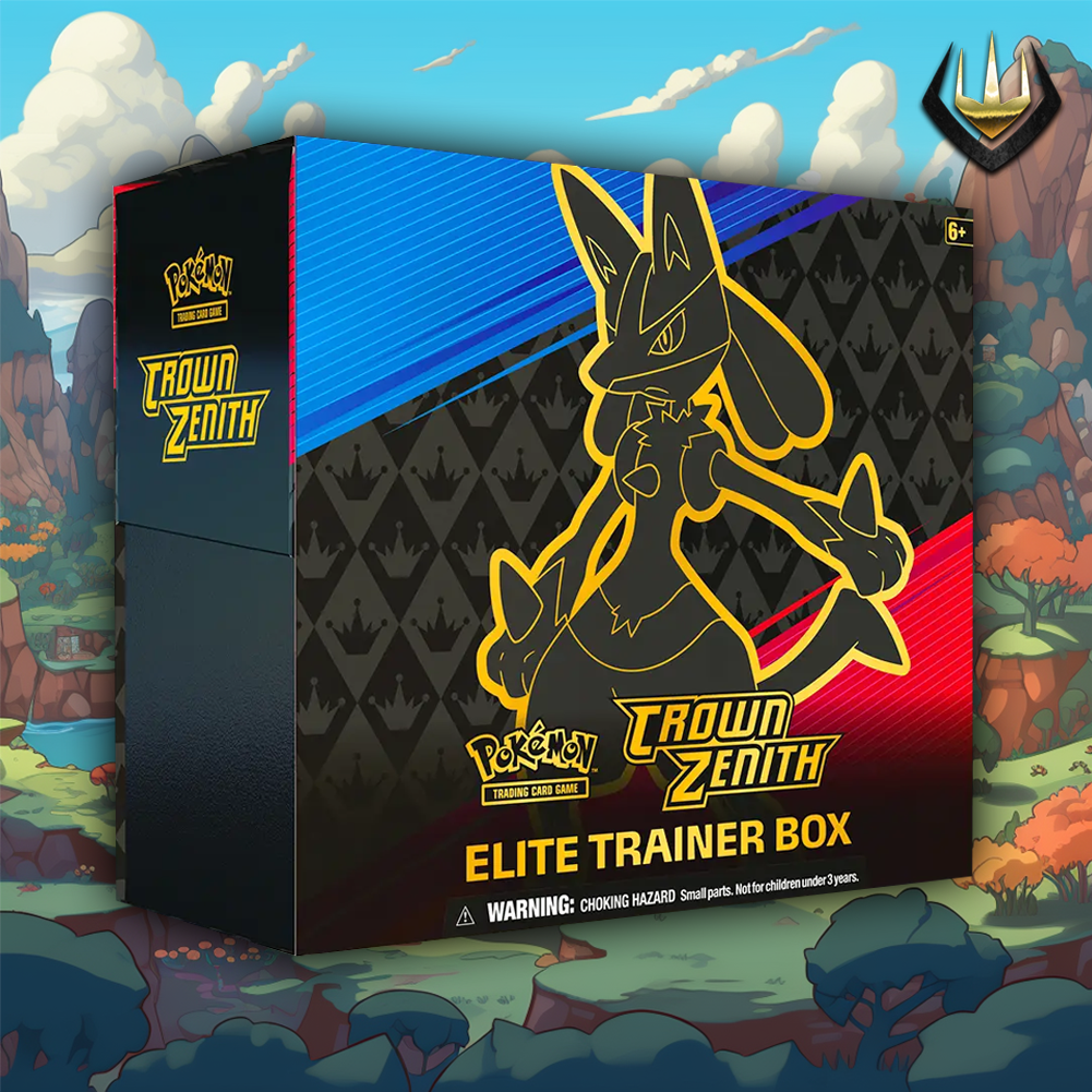 Crown Zenith Pokemon ETB Elite Trainer Box Crown Zenith Pokemon ETB Elite Trainer Box