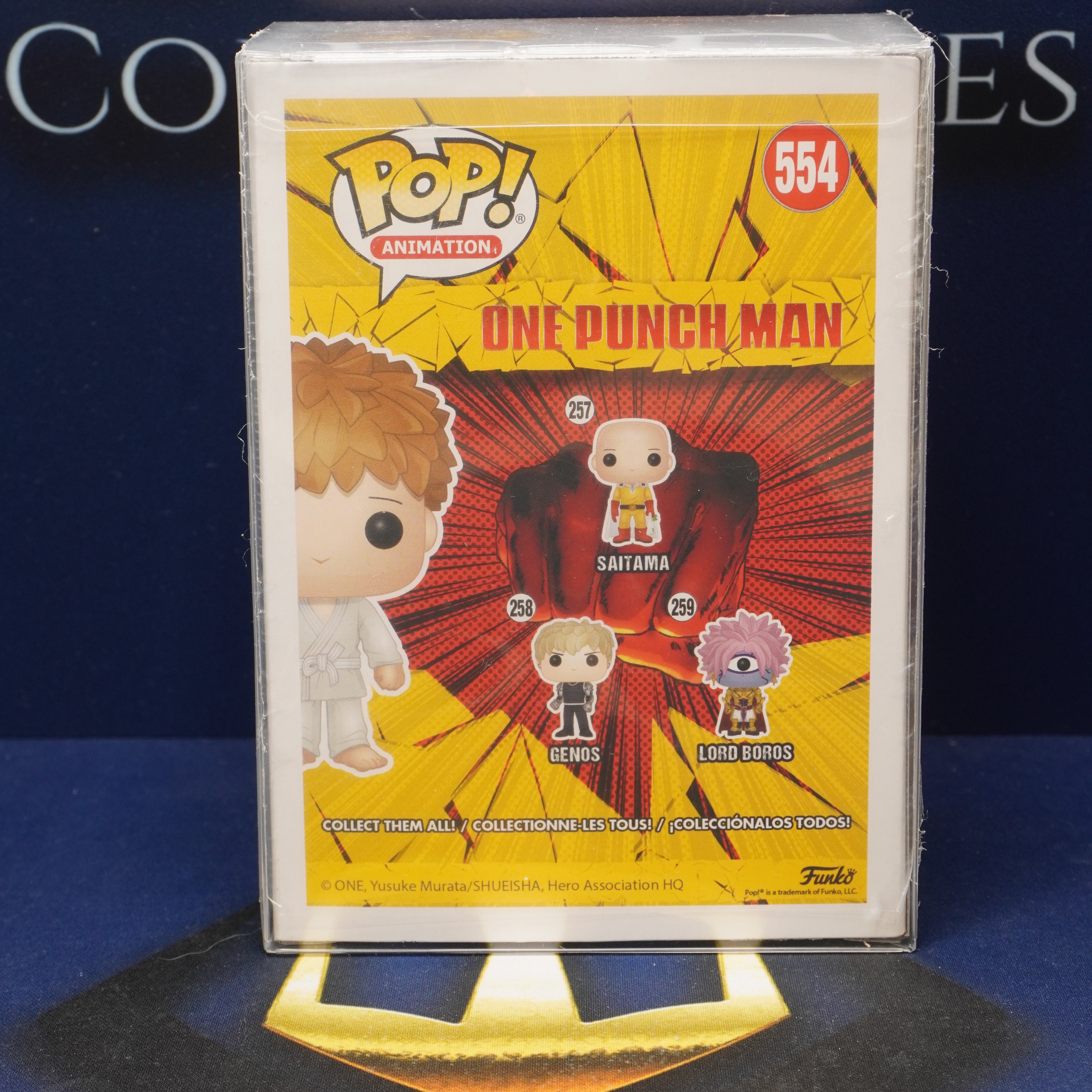 FUNKO POP Vinyl - One Punch Man - Saitama martial arts #554
