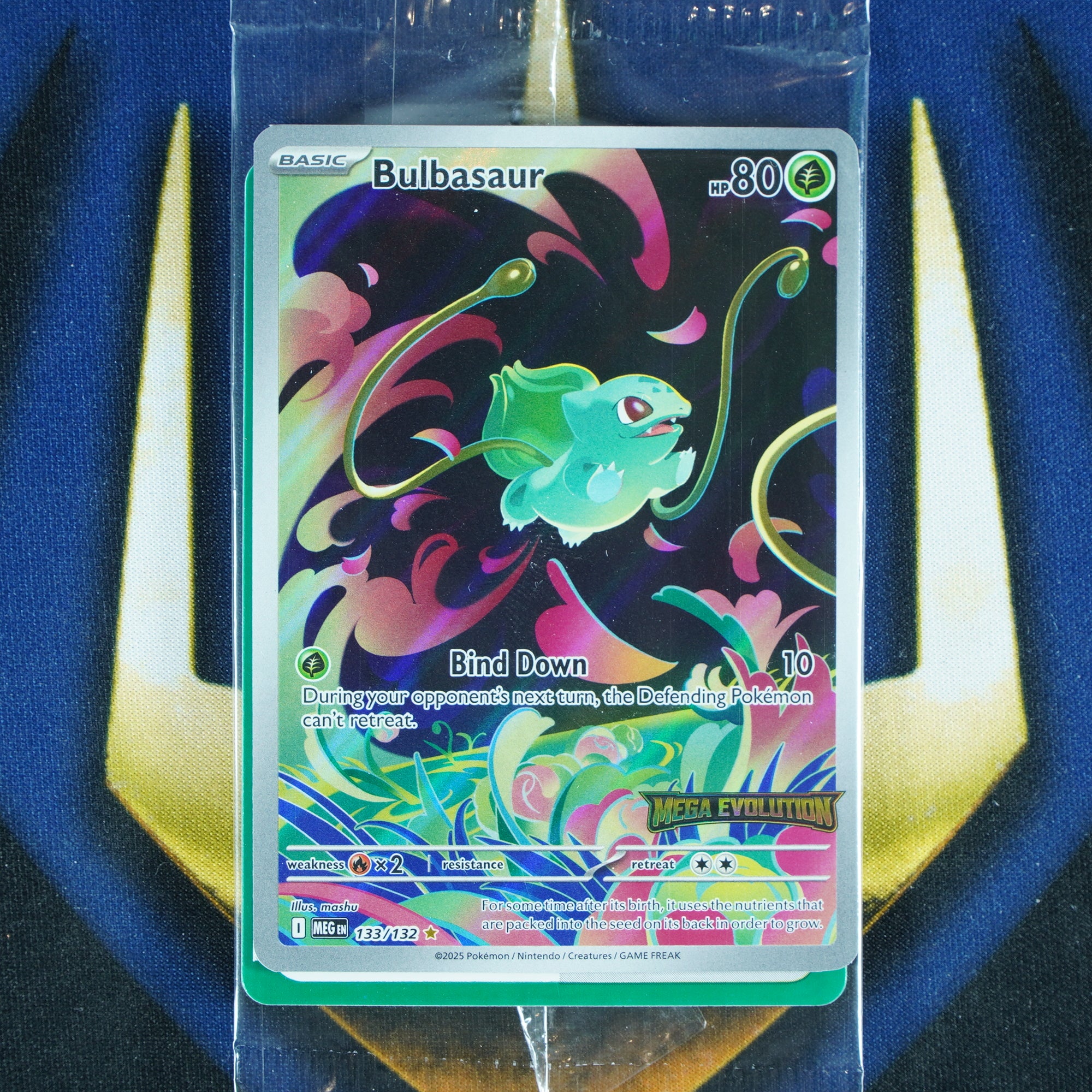Bulbasaur (Stamped Sealed) Mega Evolution Promo 133/132