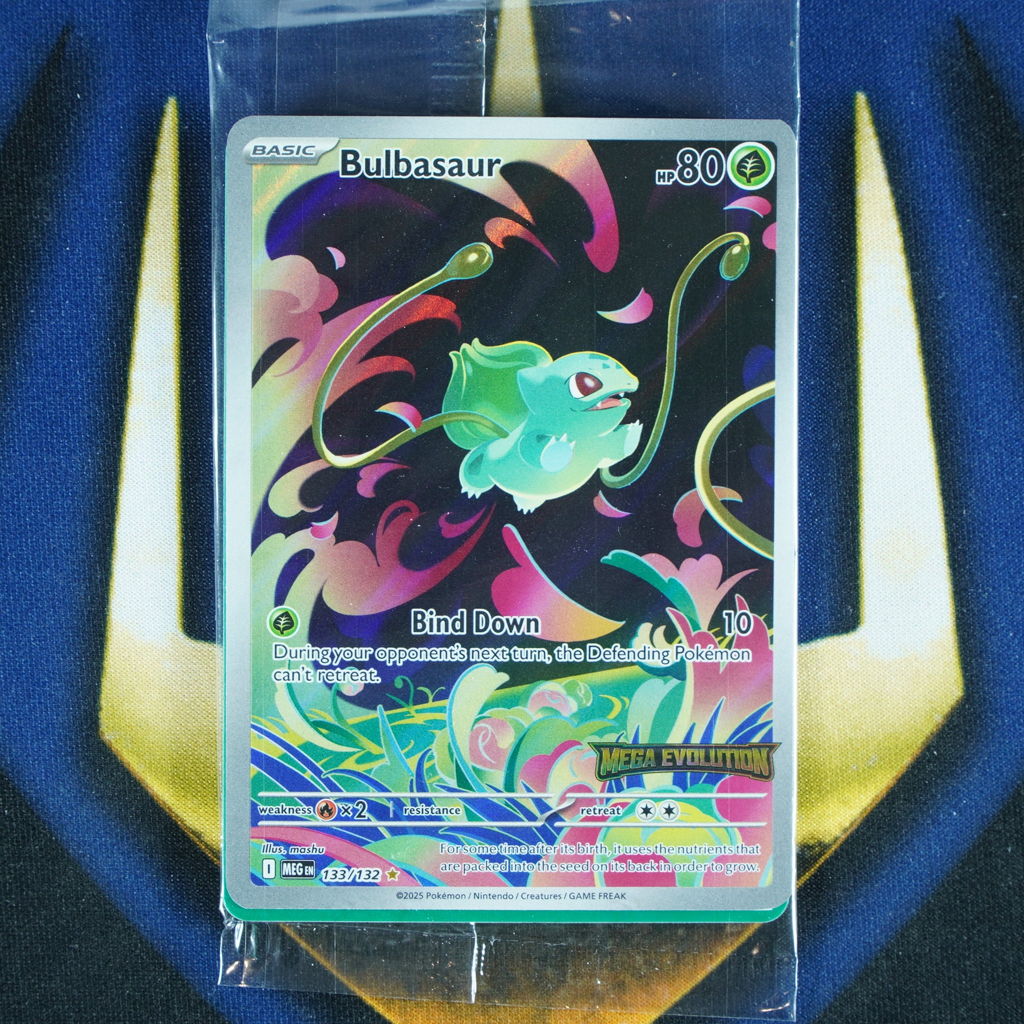 Bulbasaur (Stamped Sealed) Mega Evolution Promo 133/132