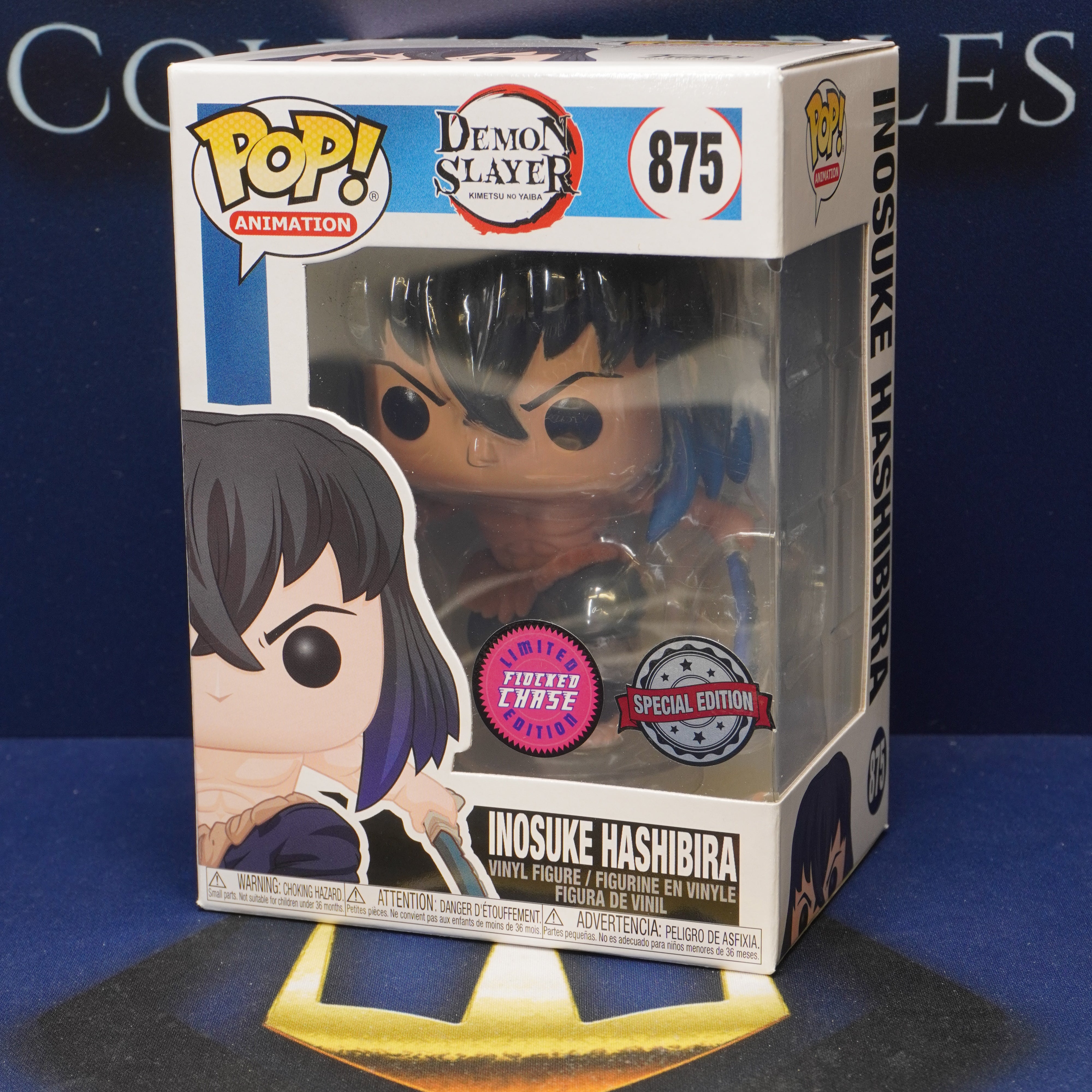 FUNKO POP Vinyl Demon Slayer - Inosuke Hashibira #875 - Limited Edition