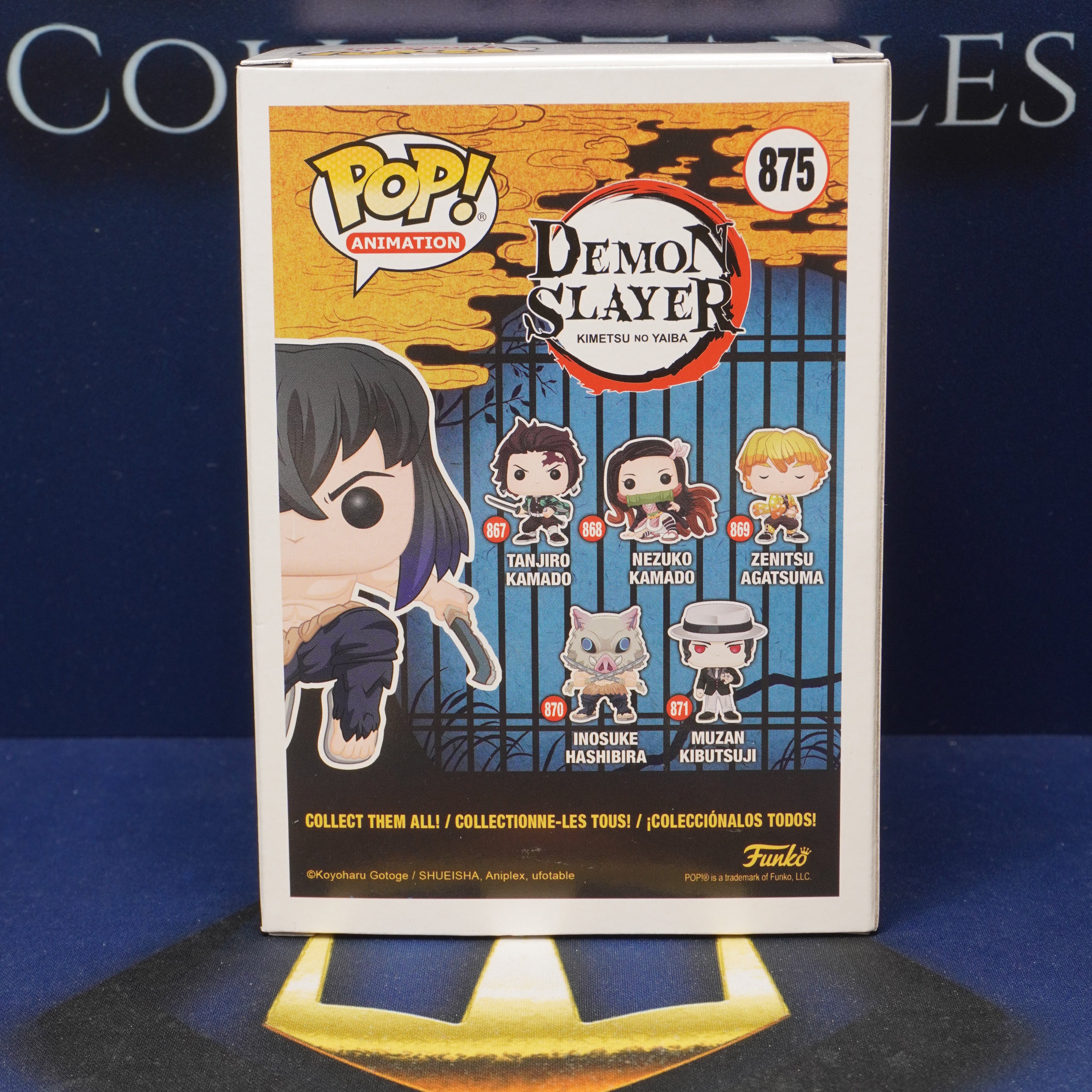FUNKO POP Vinyl Demon Slayer - Inosuke Hashibira #875 - Limited Edition