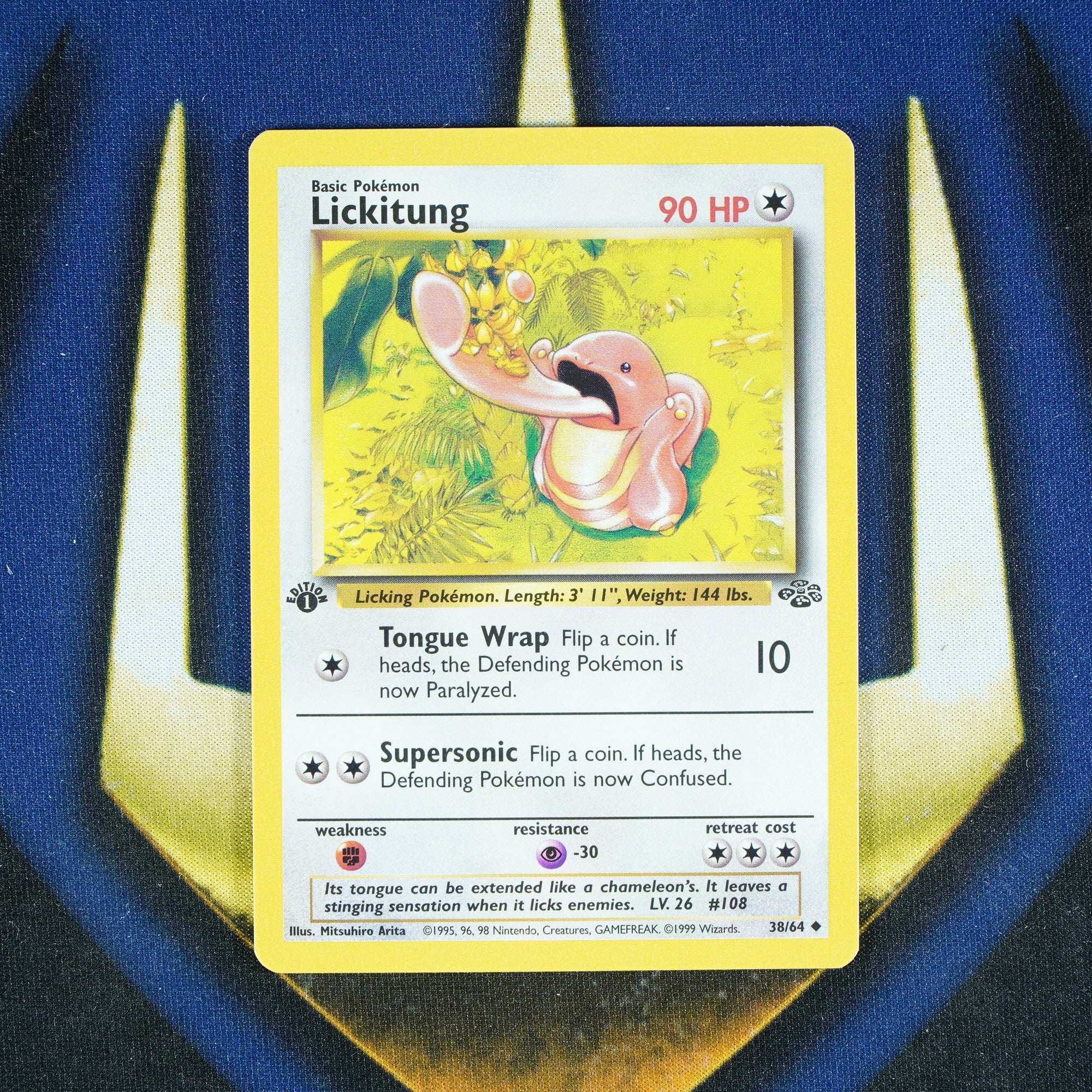 Lickitung Jungle 1st Edition Uncommon 38/64
