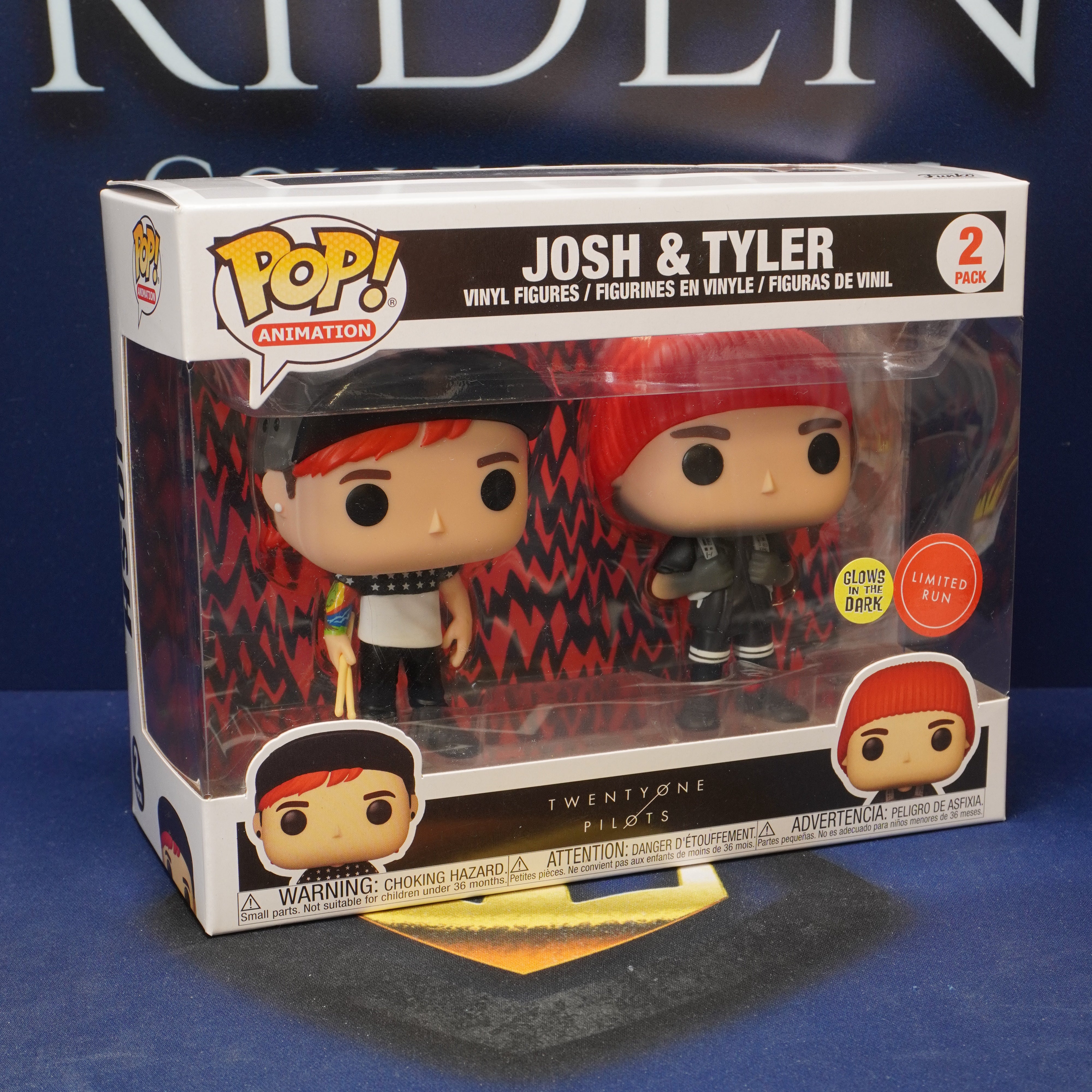 FUNKO POP 21 Pilots Josh and Tyler 2 Pack Vinyl 226/227
