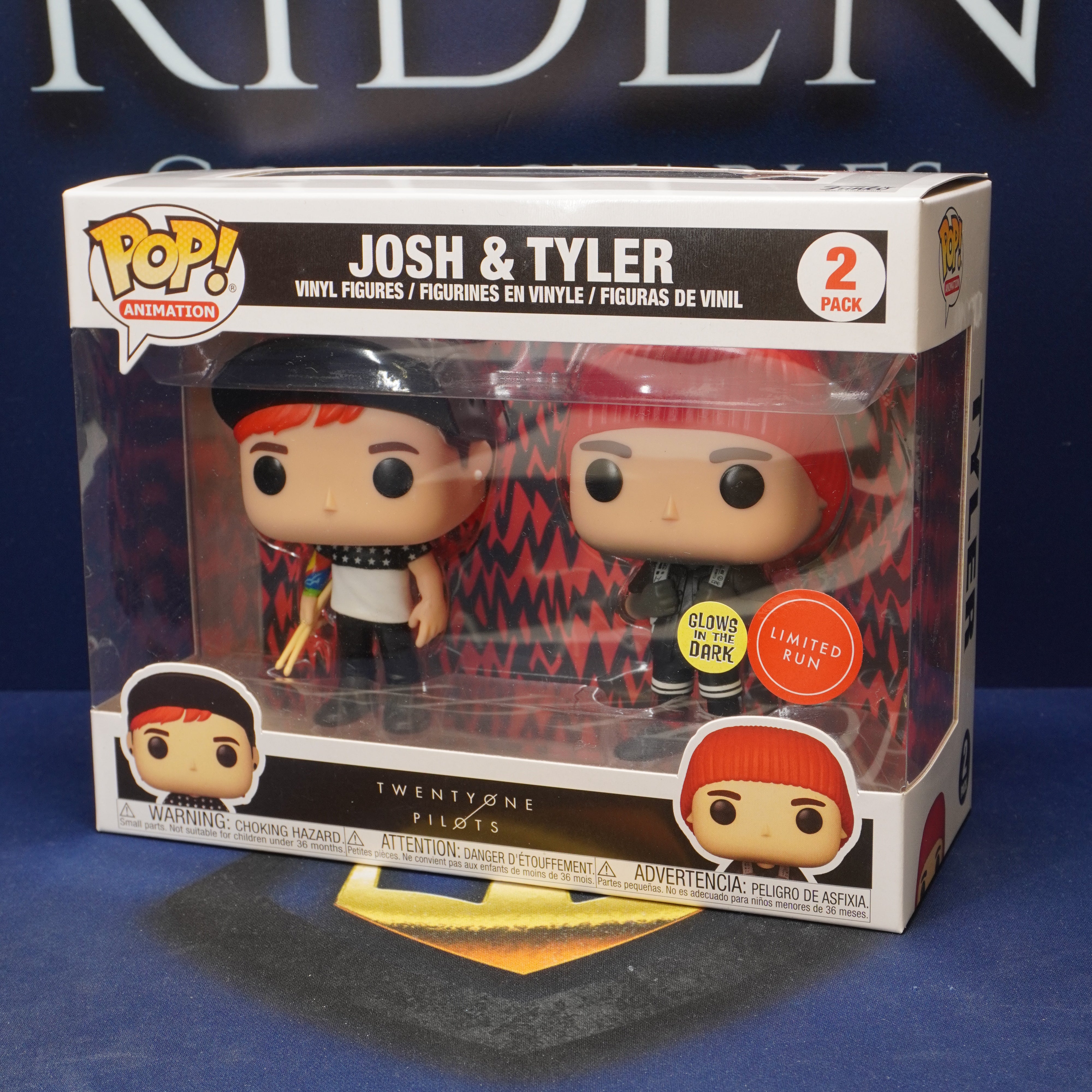 FUNKO POP 21 Pilots Josh and Tyler 2 Pack Vinyl 226/227
