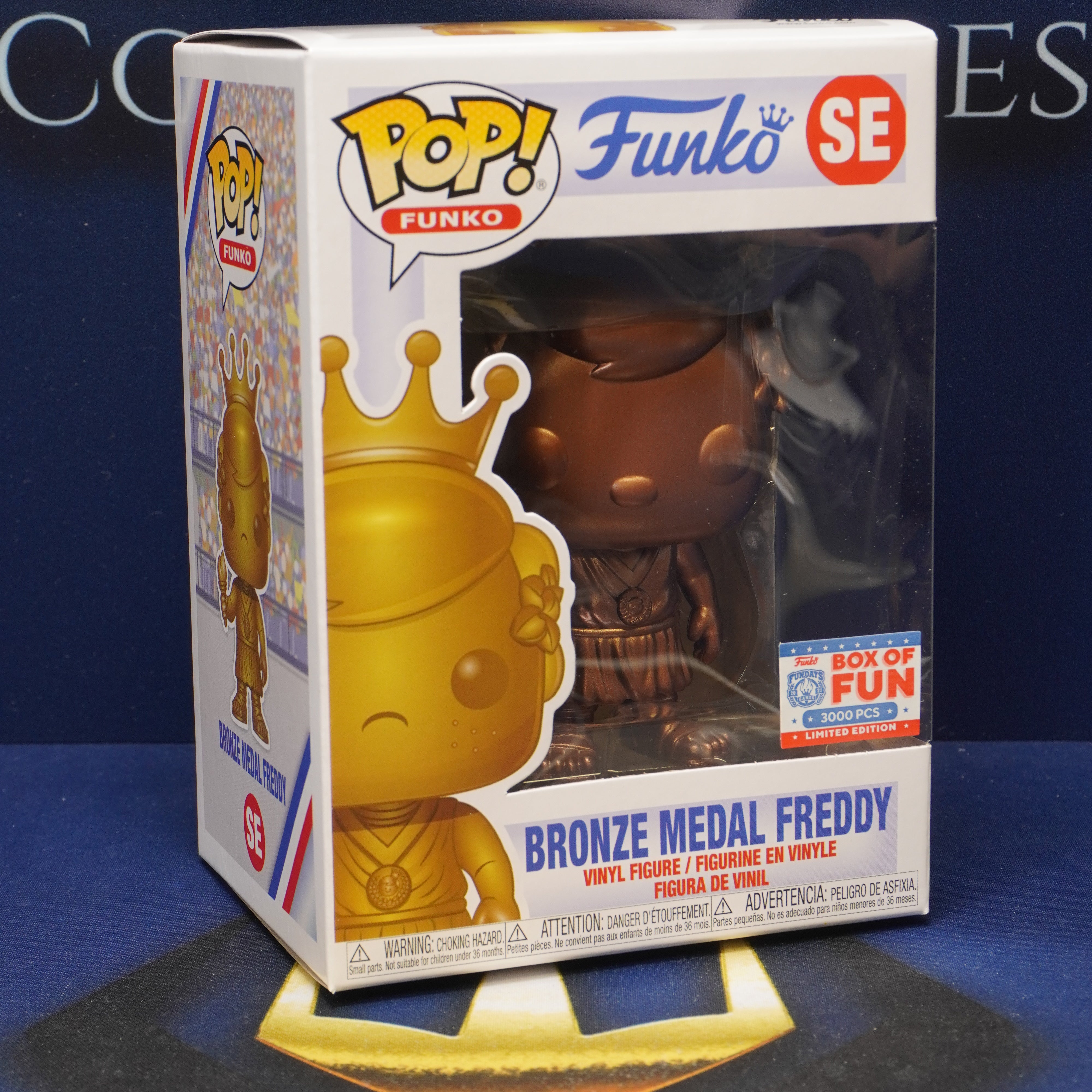 FUNKO POP Funko - Freddy Funko #SE - Bronze Medal Freddy Box of Fun 3000 pcs