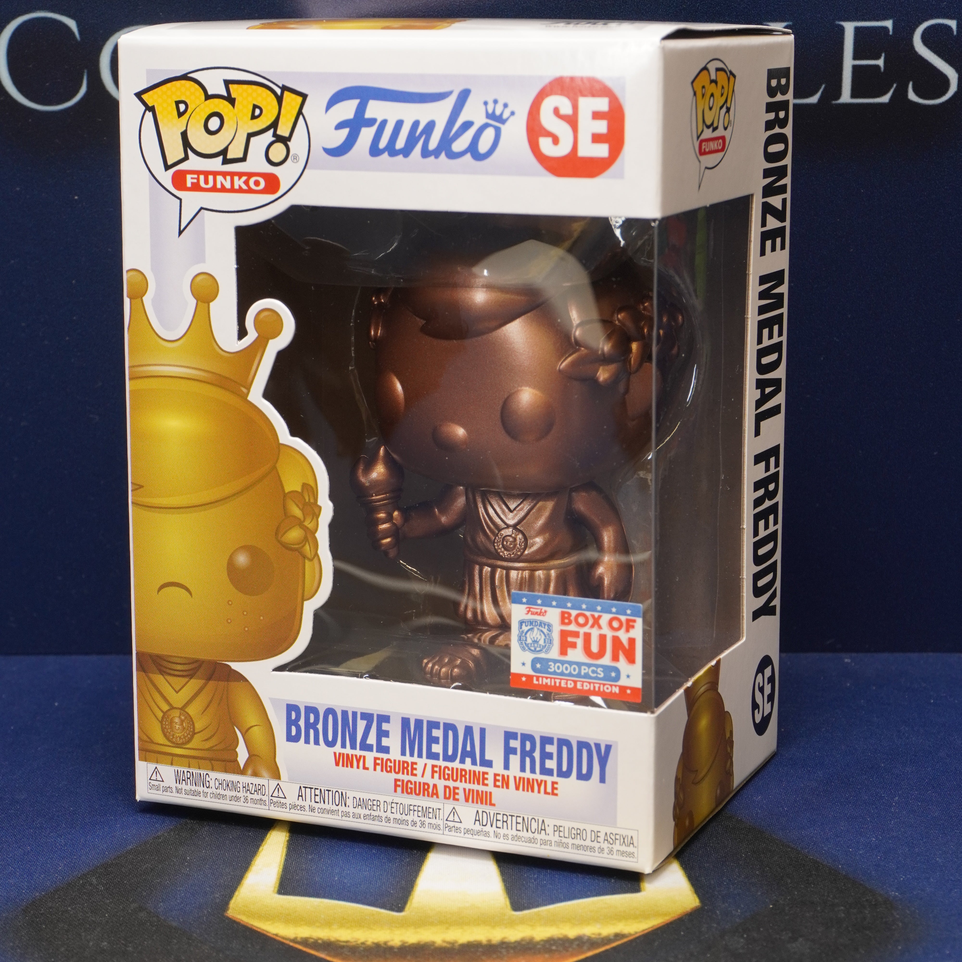 FUNKO POP Funko - Freddy Funko #SE - Bronze Medal Freddy Box of Fun 3000 pcs