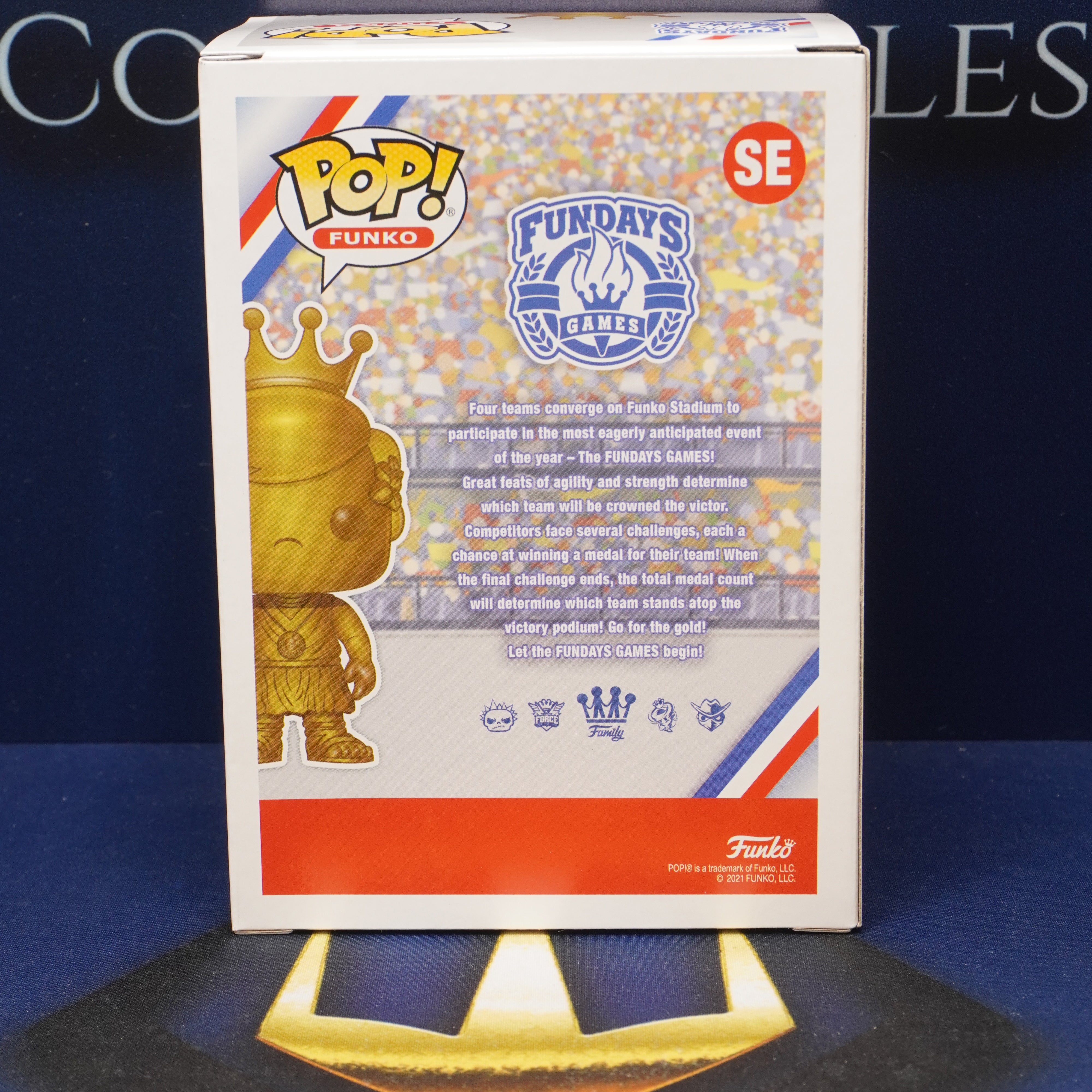 FUNKO POP Funko - Freddy Funko #SE - Bronze Medal Freddy Box of Fun 3000 pcs