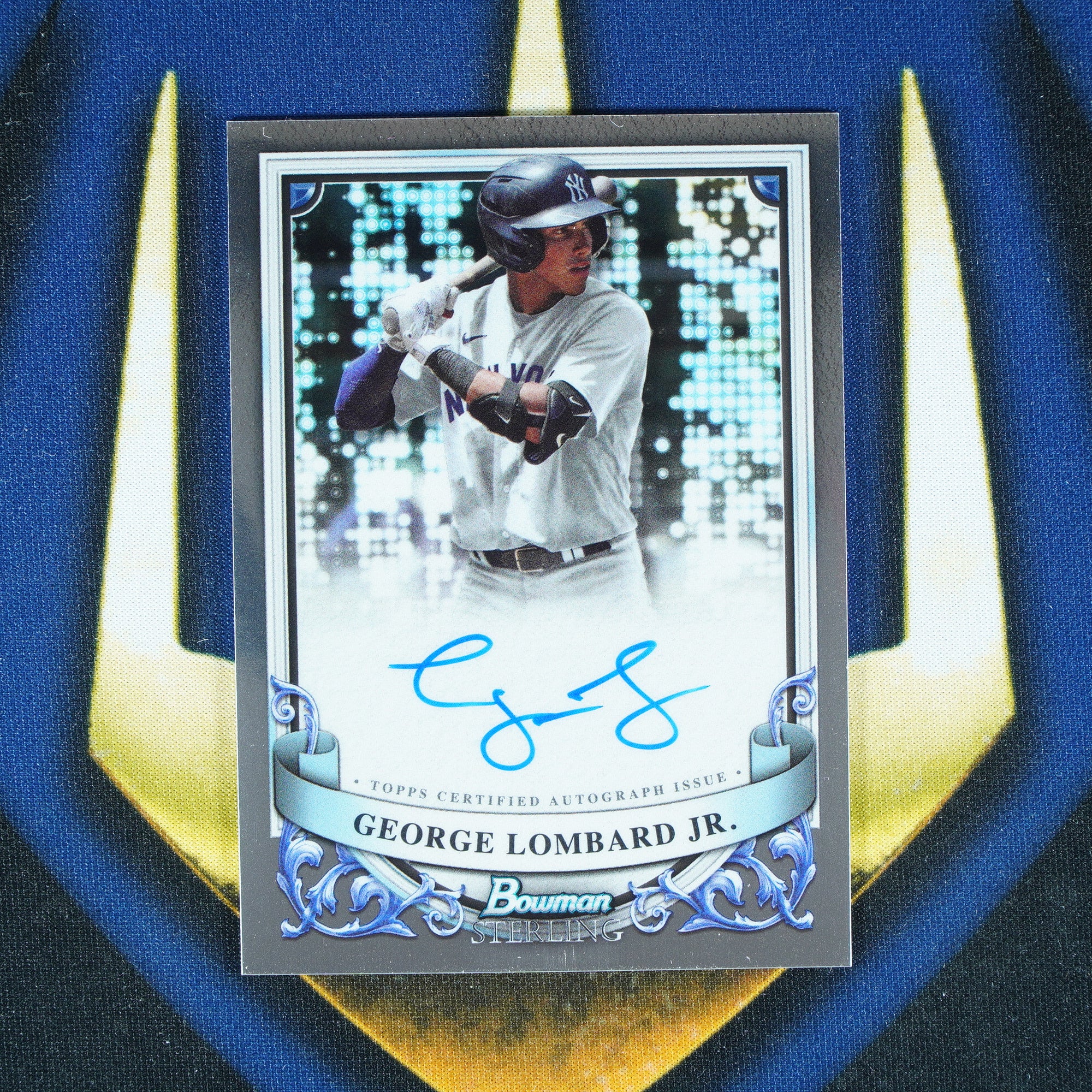 George Lombard Jr. 2024 Topps Bowman Sterling Auto