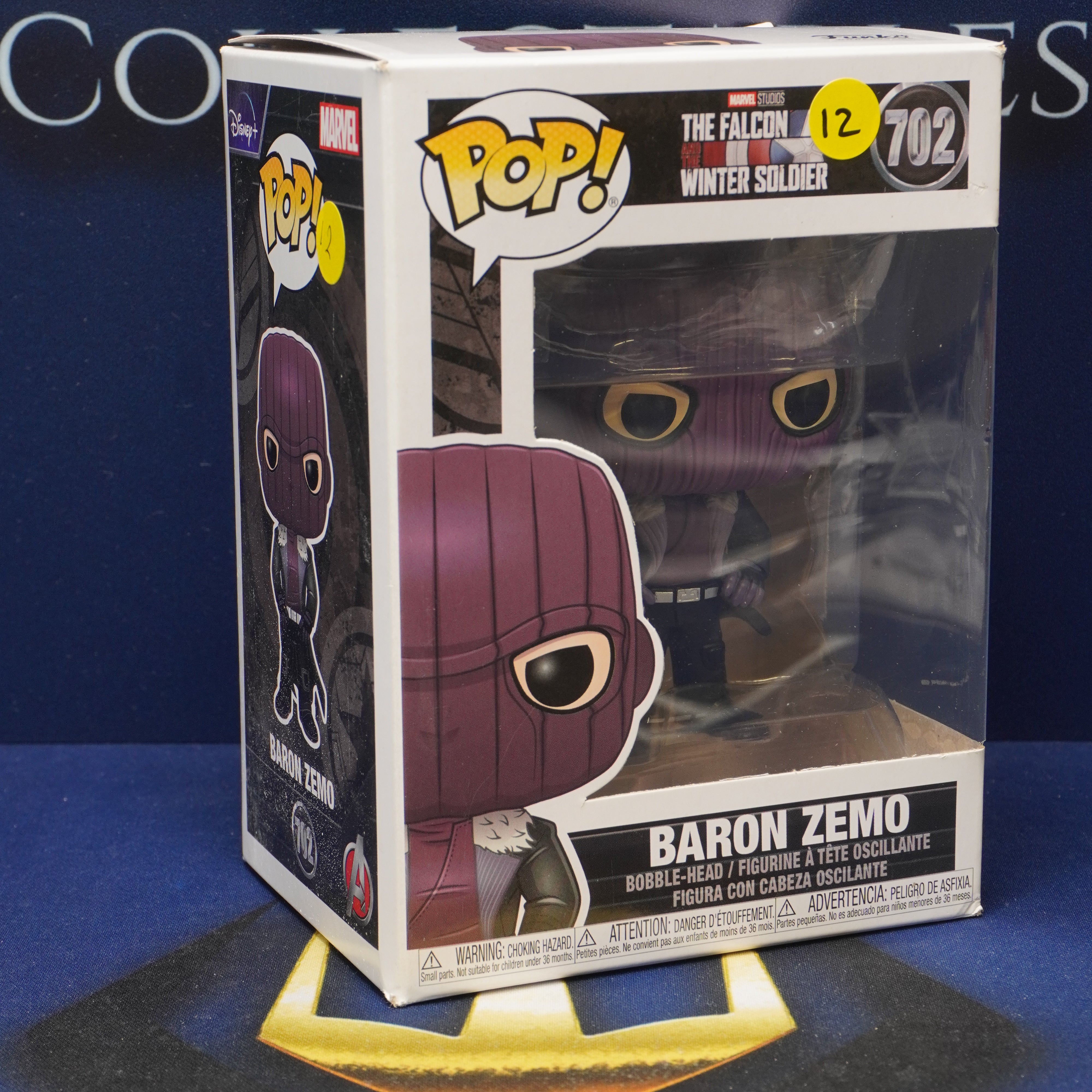 FUNKO POP - Marvel Studios - The Falcon Winter Soldier - Baron Zemo #702