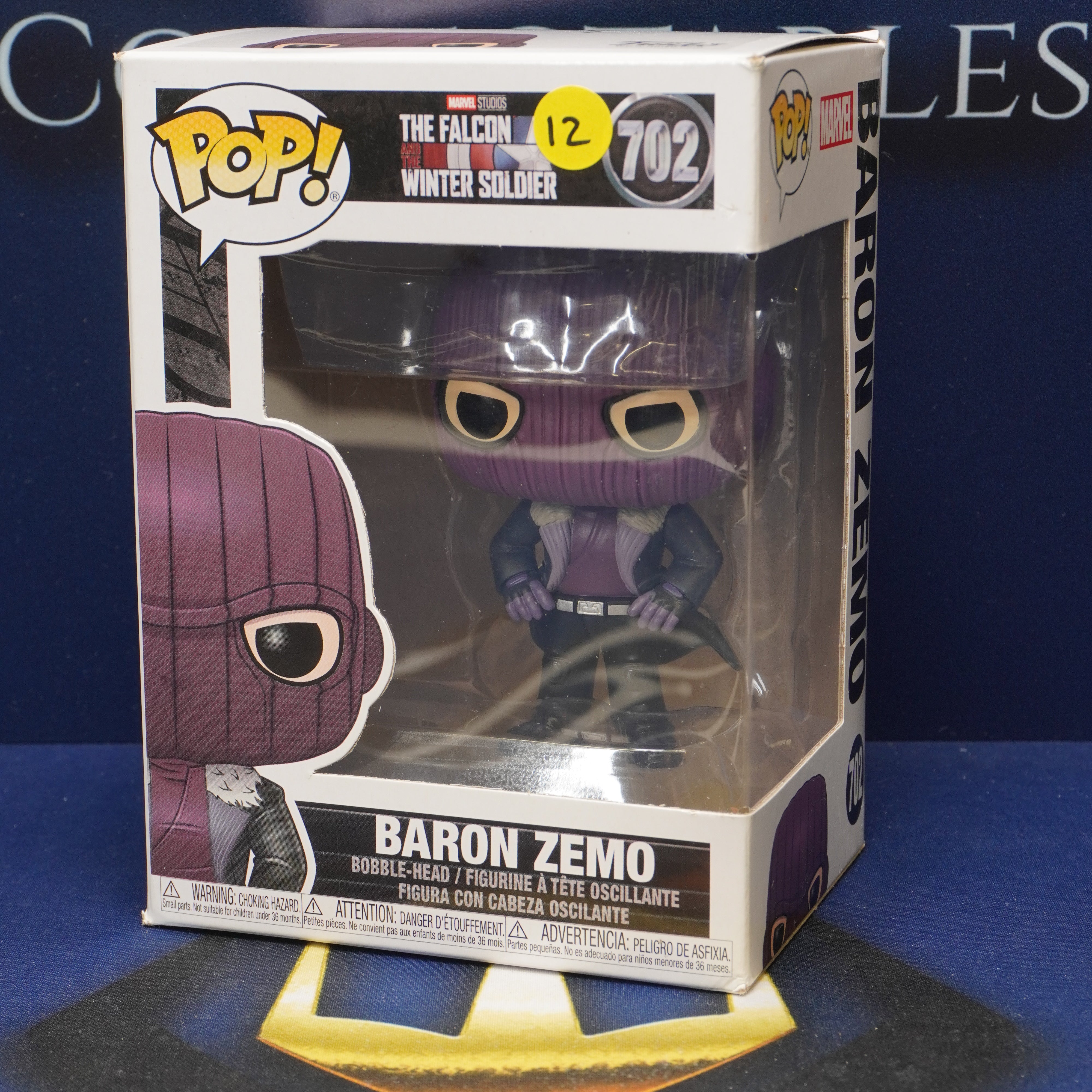 FUNKO POP - Marvel Studios - The Falcon Winter Soldier - Baron Zemo #702