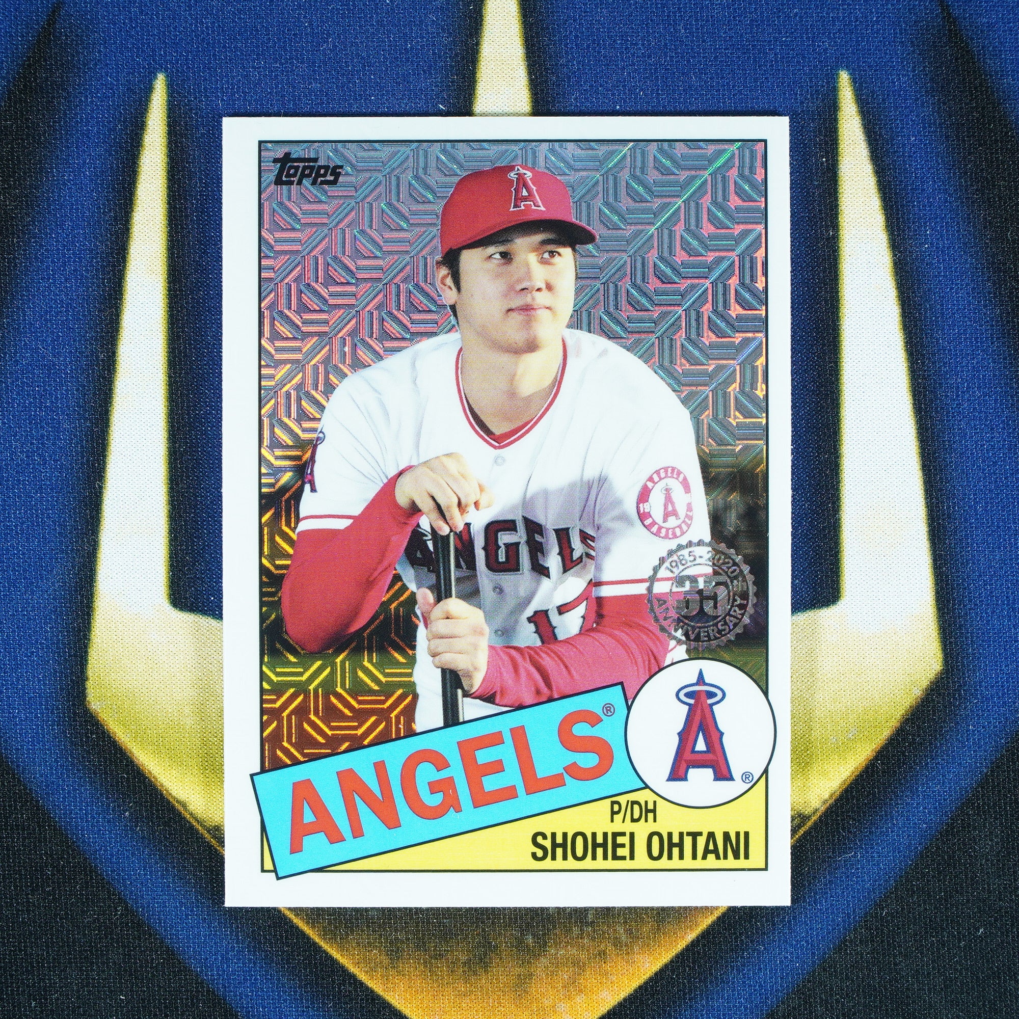 Shohei Ohtani 2020 Topps Series 1 1985 Silver Pack Mojo #85C-2