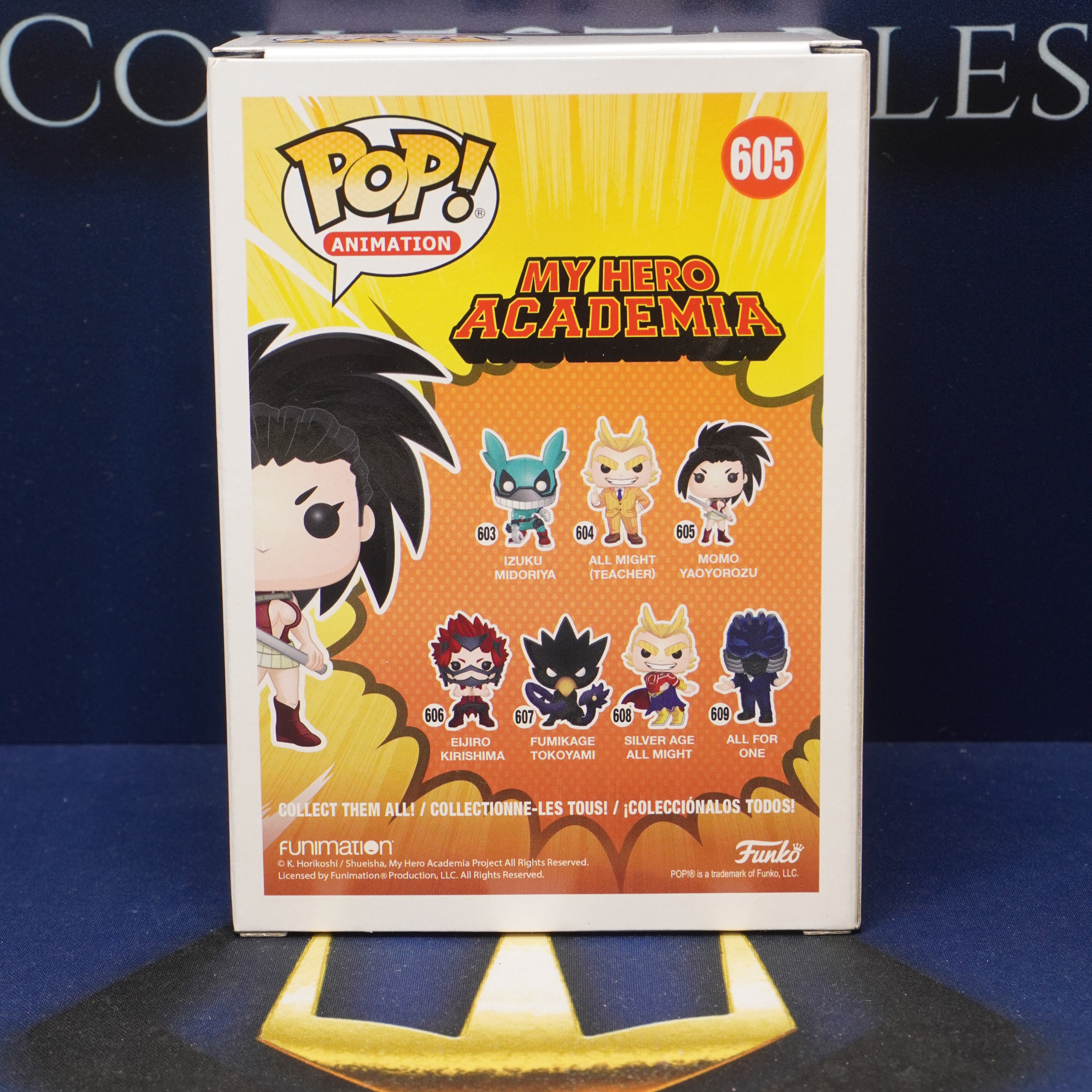 FUNKO POP - Animation My Hero Academia #605 - Momo Yaoyorozu