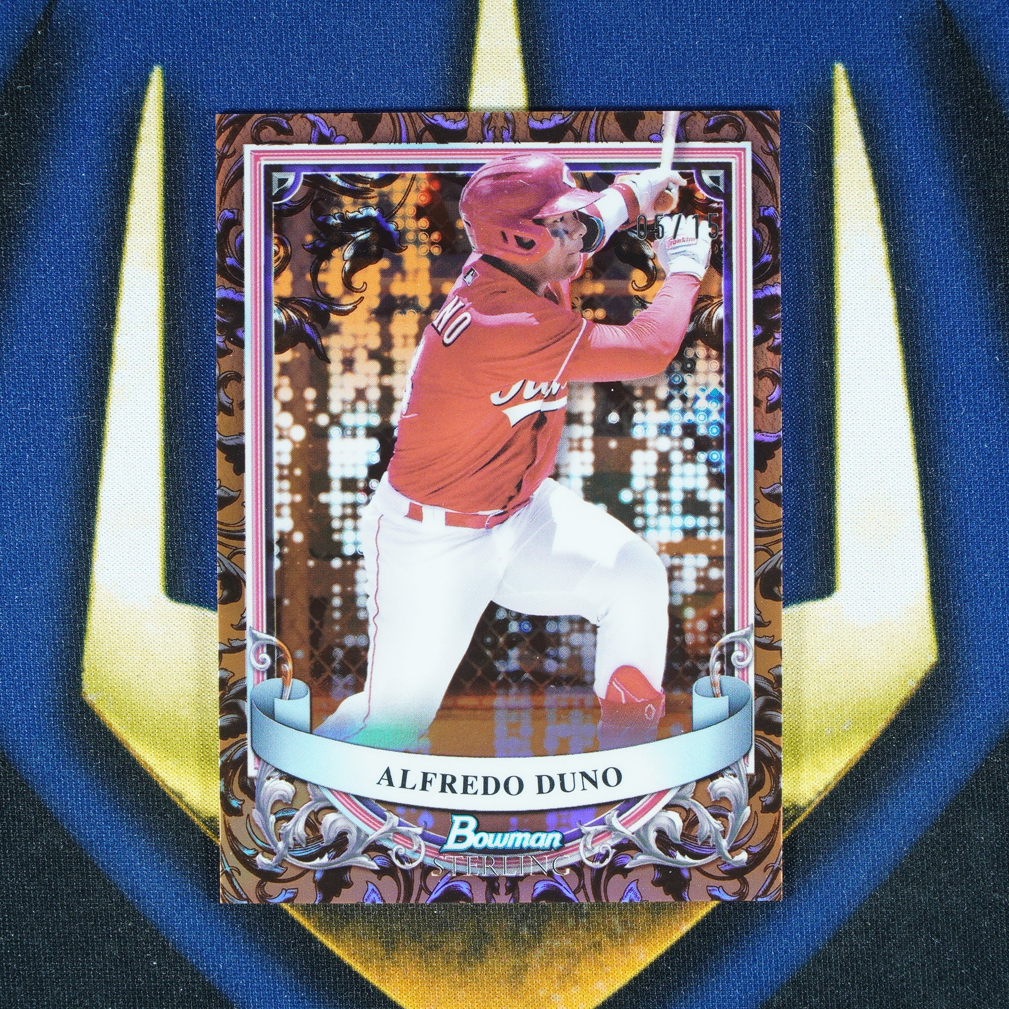 Alfredo Duno 2024 Topps Bowman Sterling Copper /15