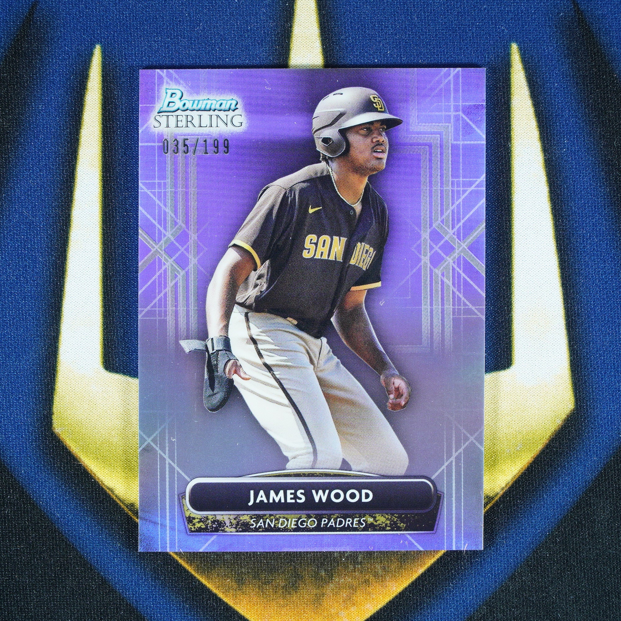 James Wood 2022 Topps Bowman Sterling Refractor /199