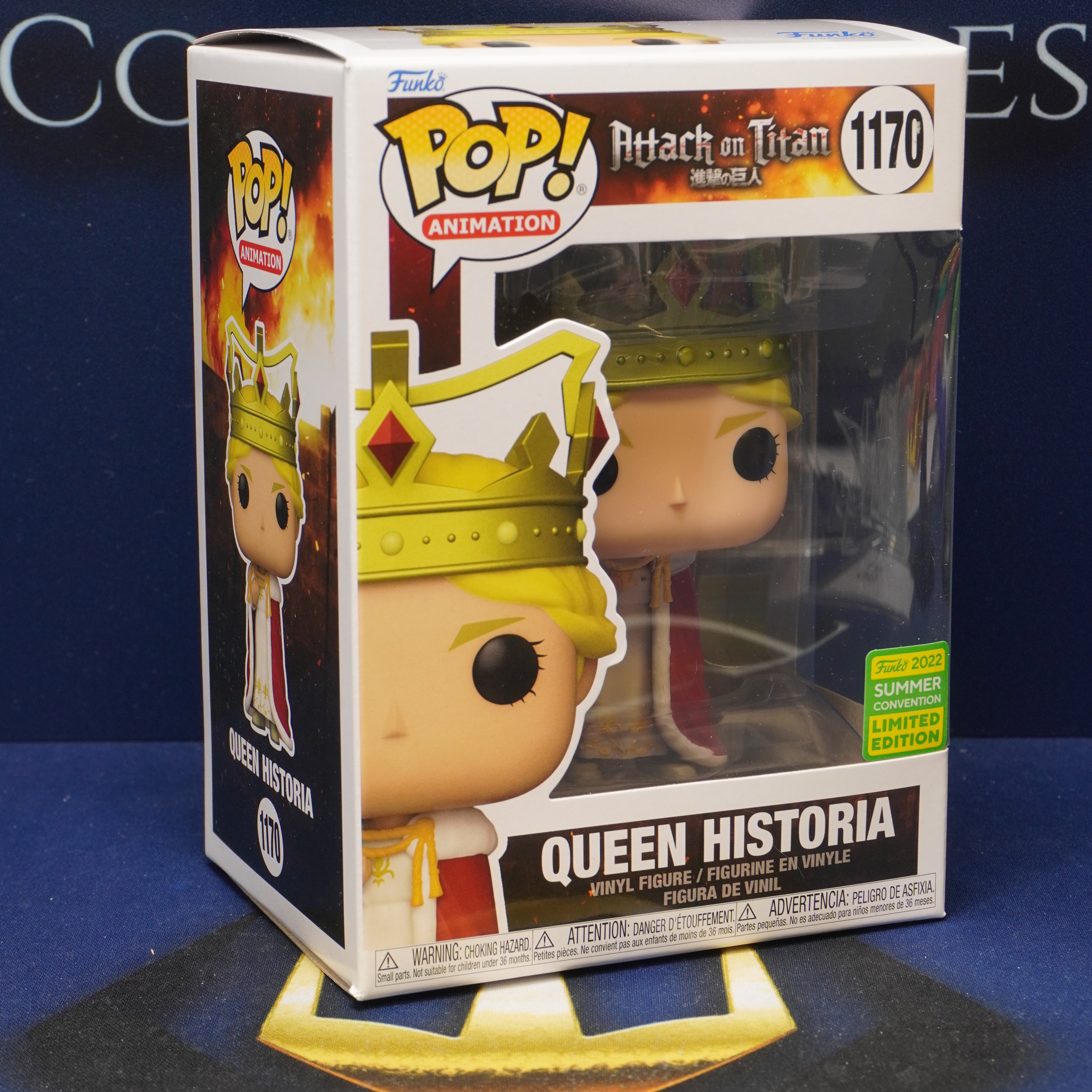 FUNKO POP Attack on Titan - Queen Historia #1170 - Limited Edition