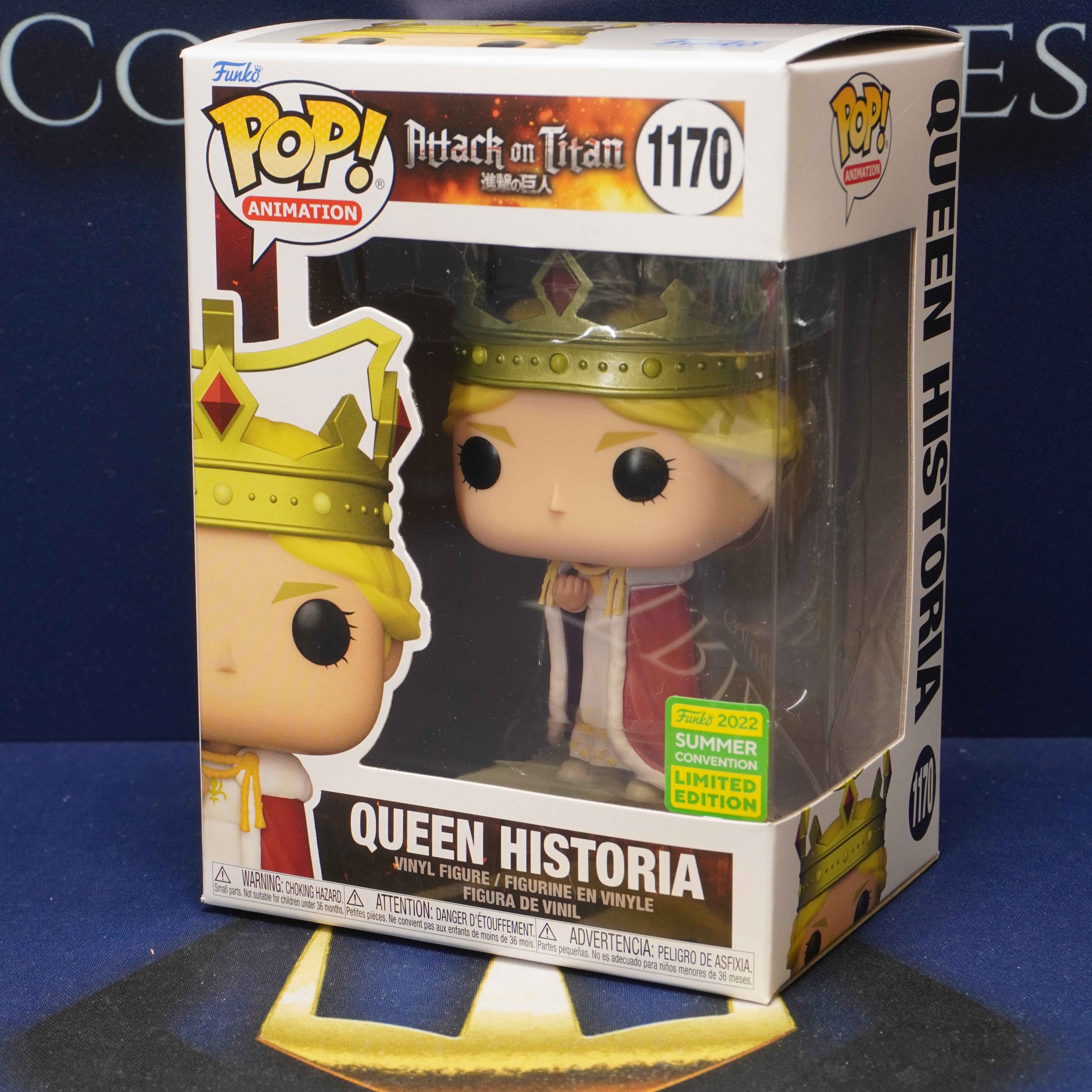 FUNKO POP Attack on Titan - Queen Historia #1170 - Limited Edition