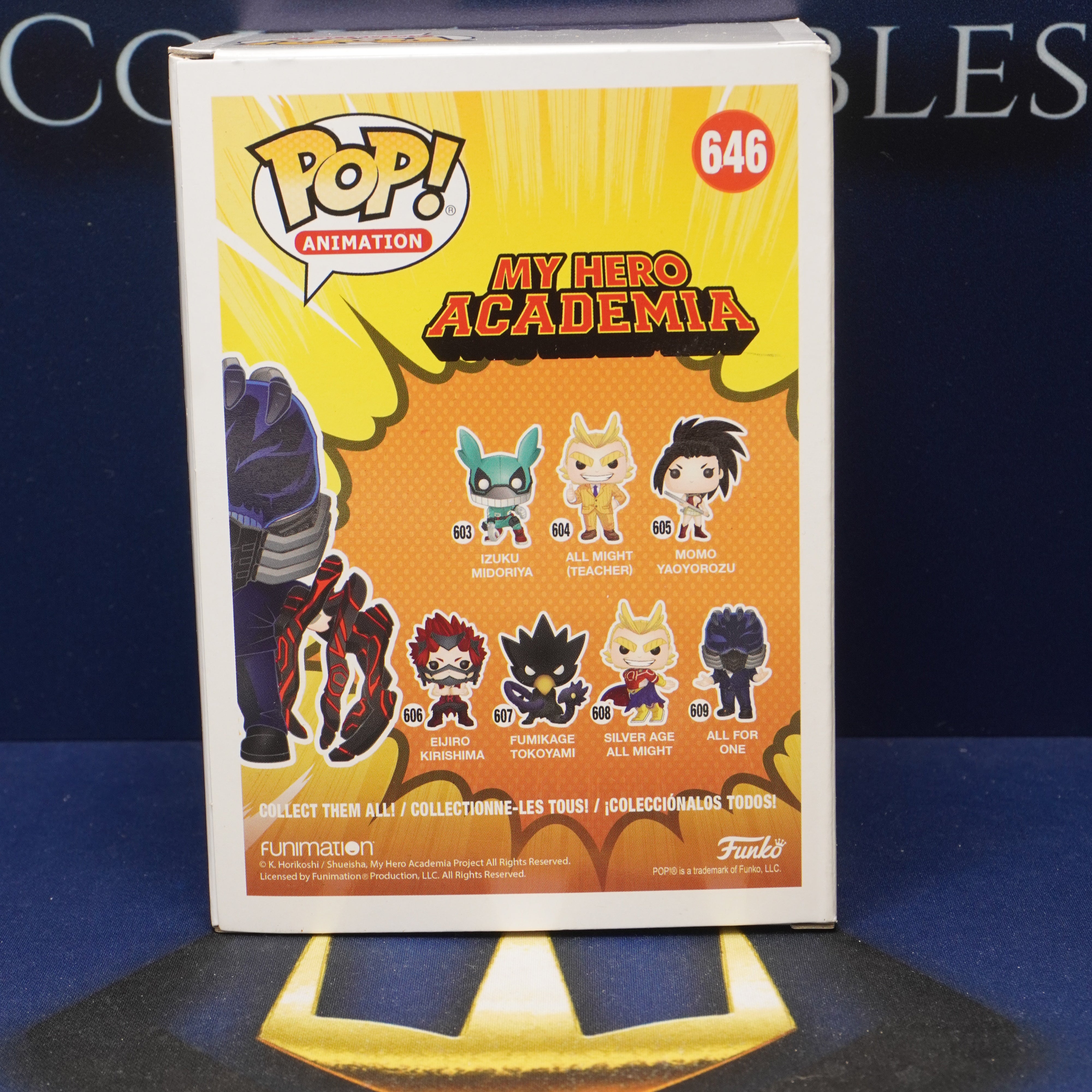 FUNKO POP My Hero Academia - All For One #646