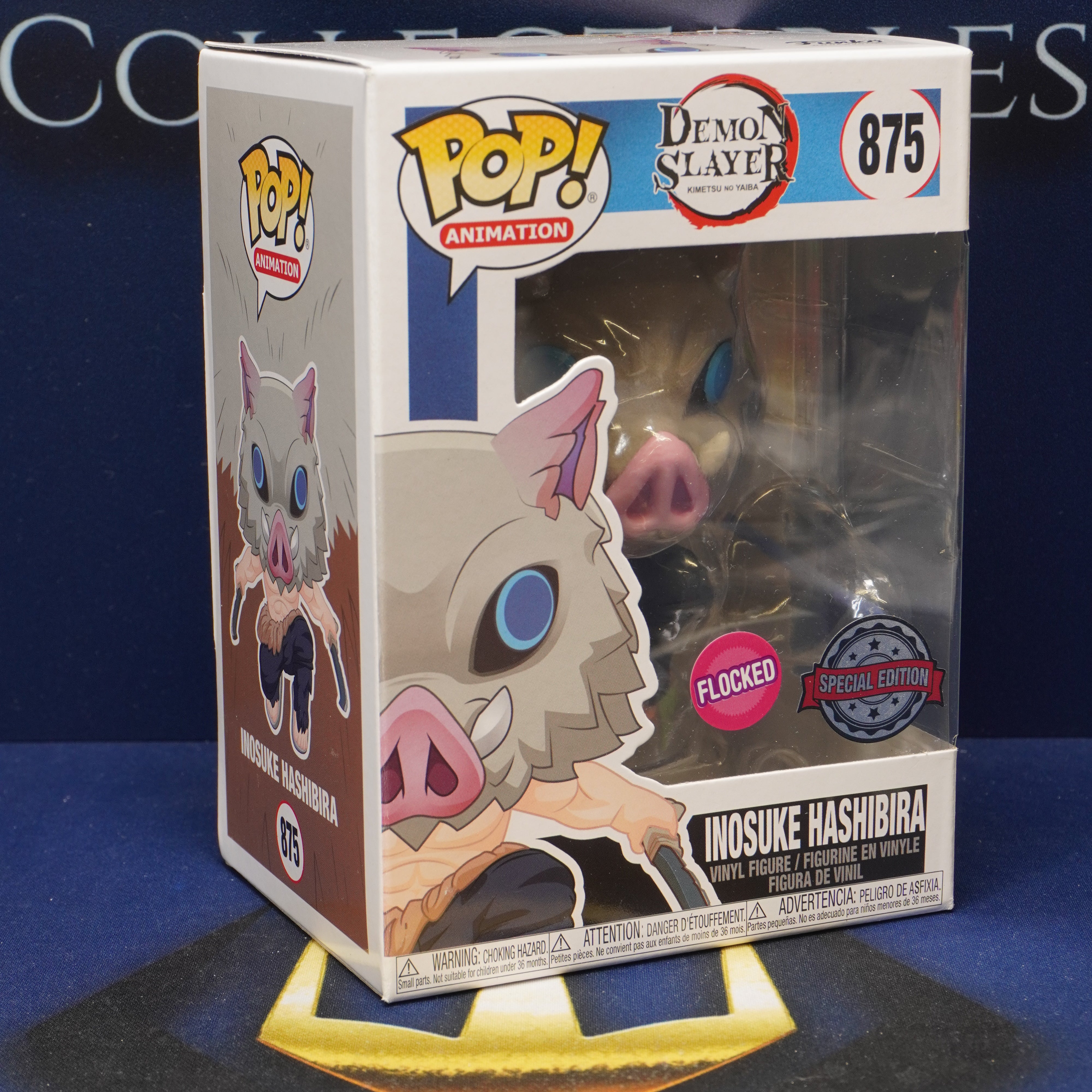FUNKO POP Vinyl Demon Slayer - Inosuke Hashibira #875 - Limited Edition