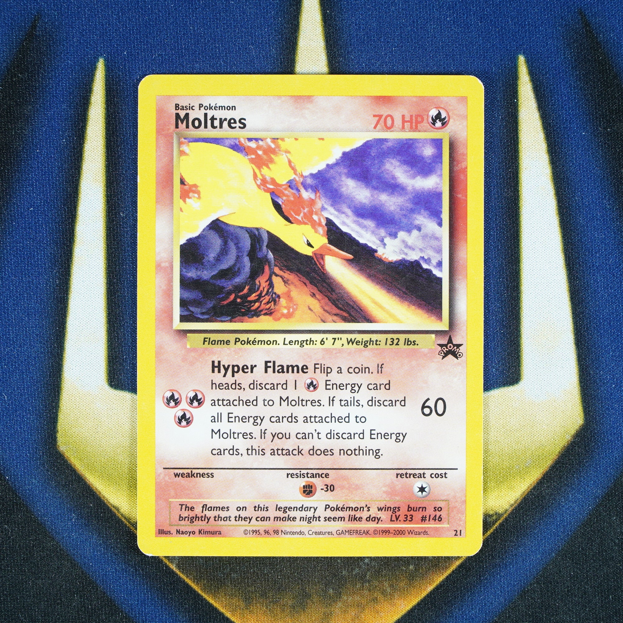 Moltres Black Star Promo 21