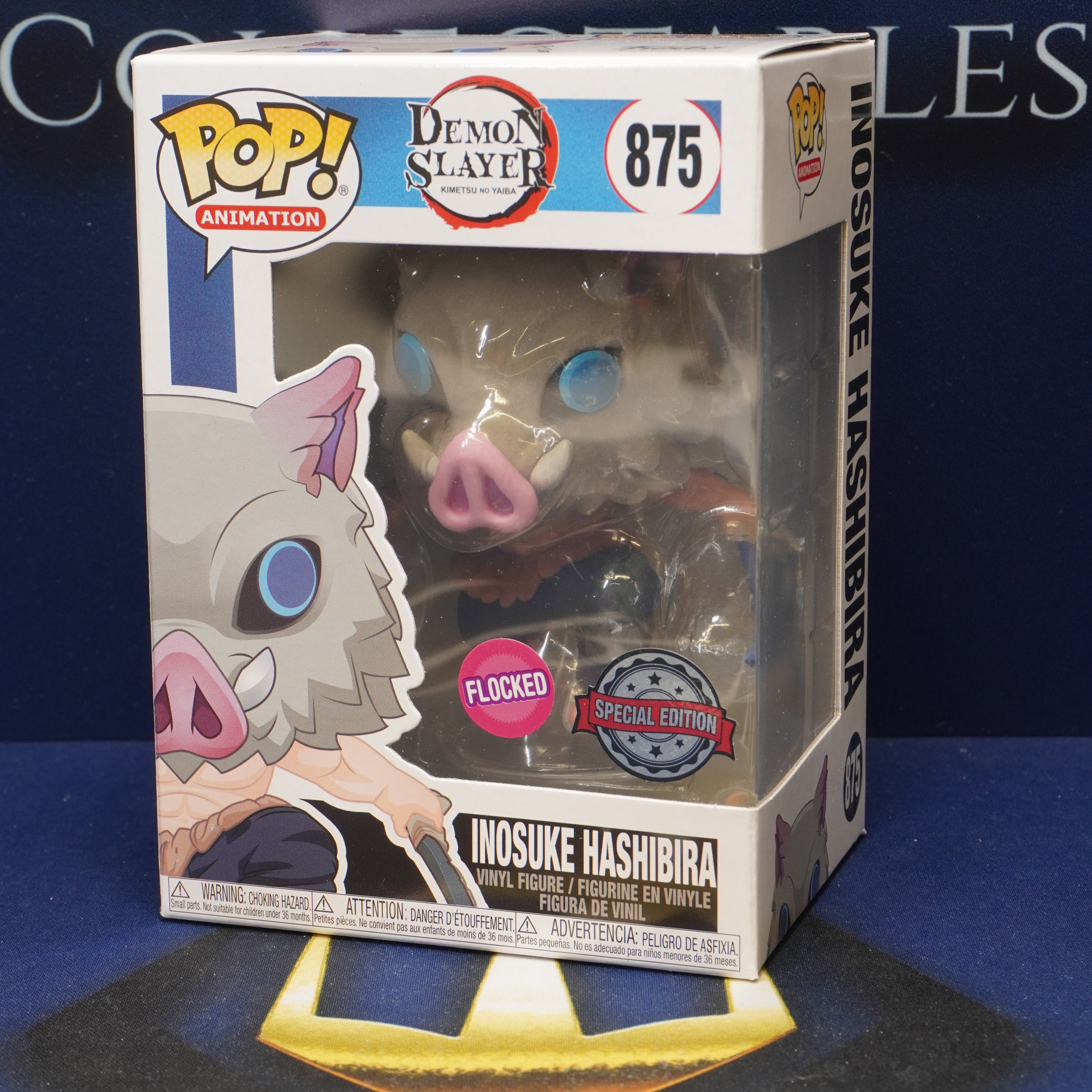 FUNKO POP Vinyl Demon Slayer - Inosuke Hashibira #875 - Limited Edition