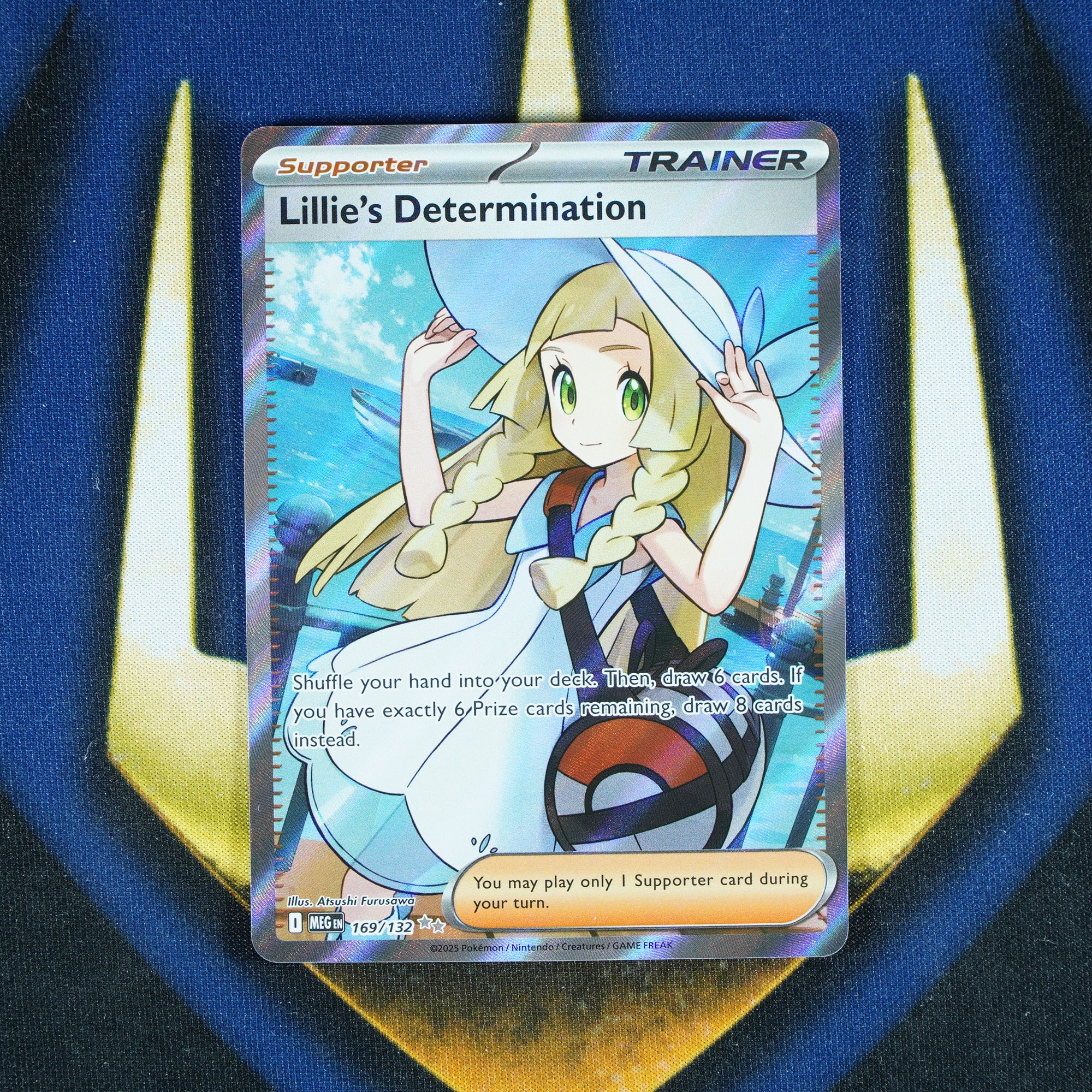 Lillie's Determination Mega Evolution Ultra Rare 169/132