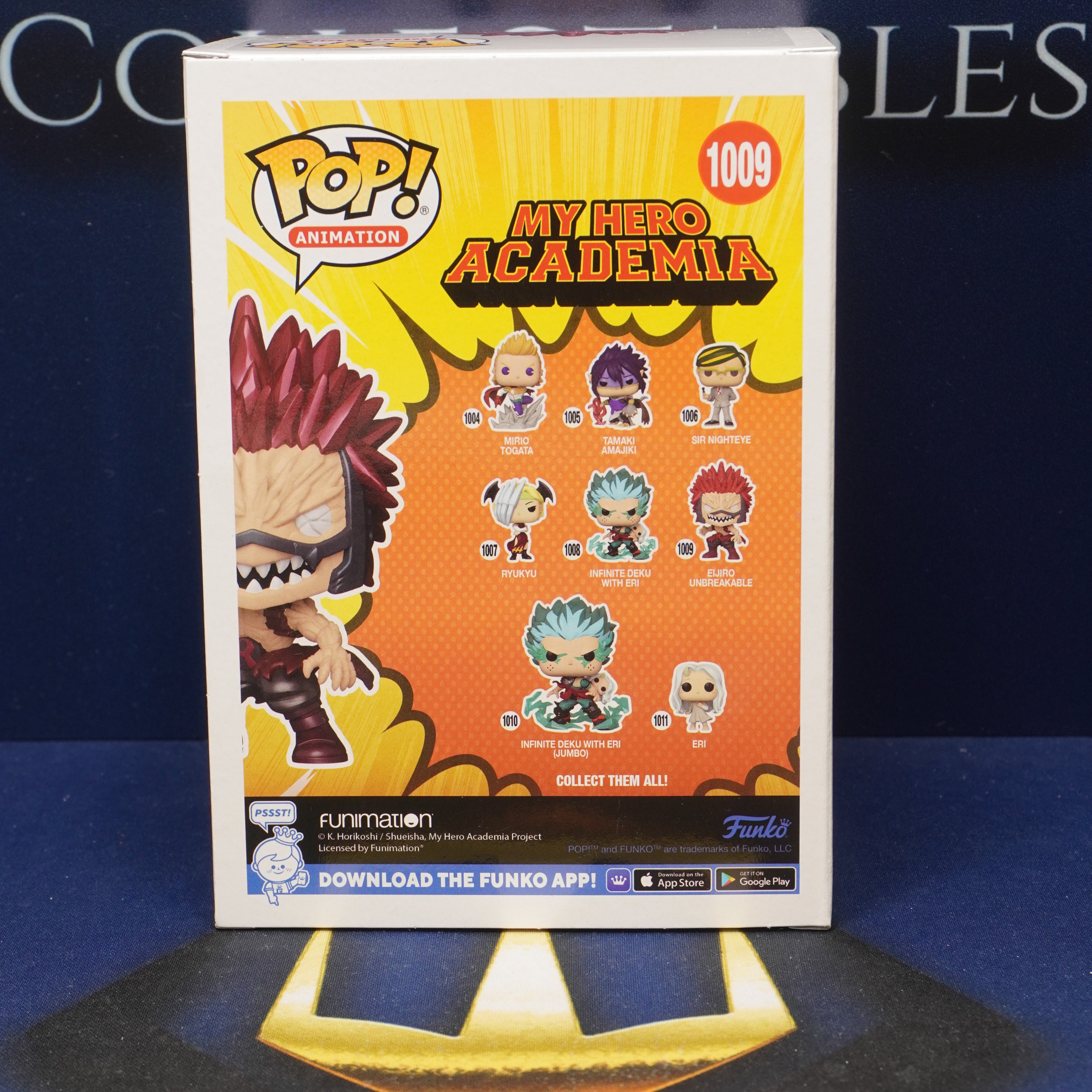FUNKO POP My Hero Academia Vinyl - Eijiro Unbreakable - #1009 - Special Edition