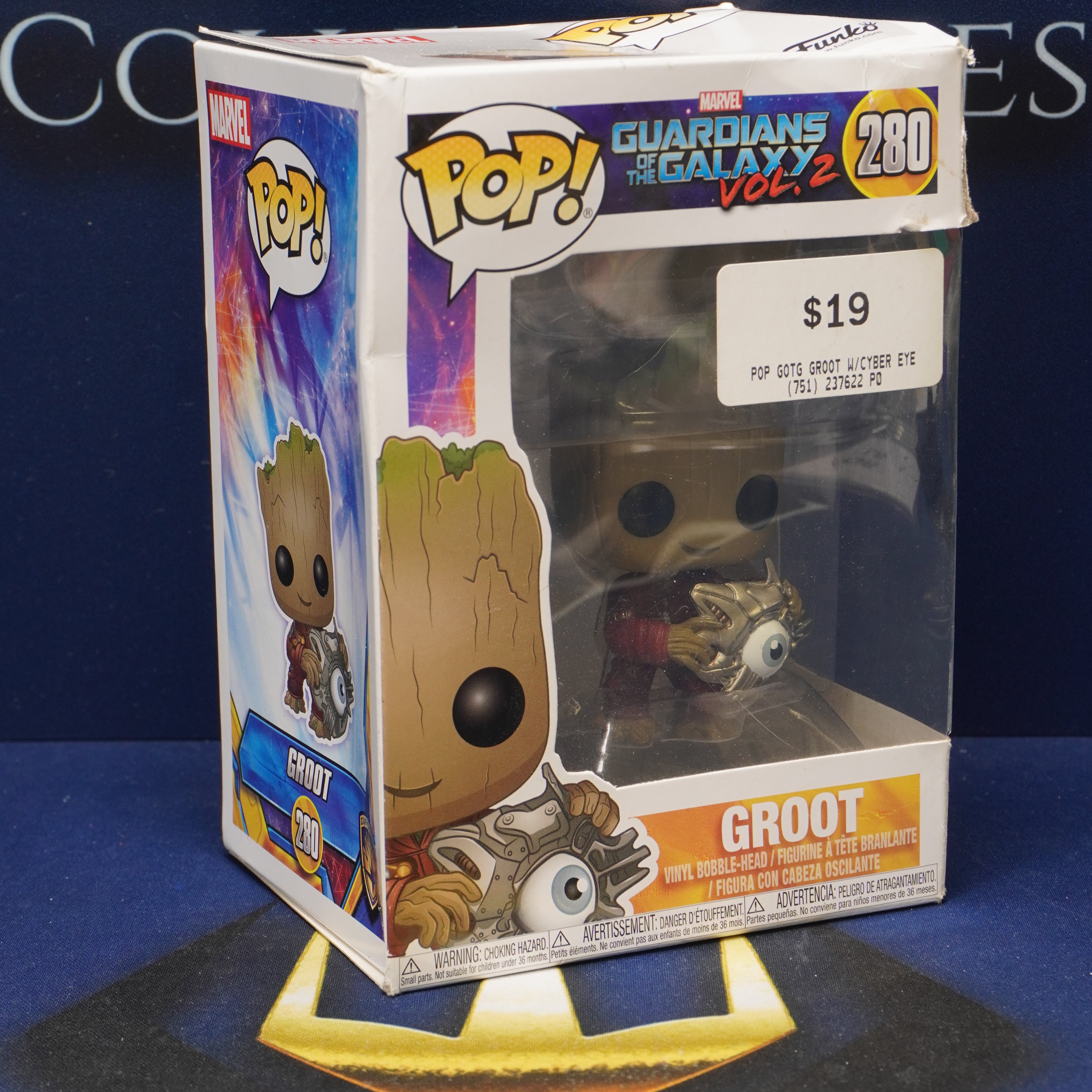 FUNKO POP Guardians of the Galaxy Vol2 - Groot #280