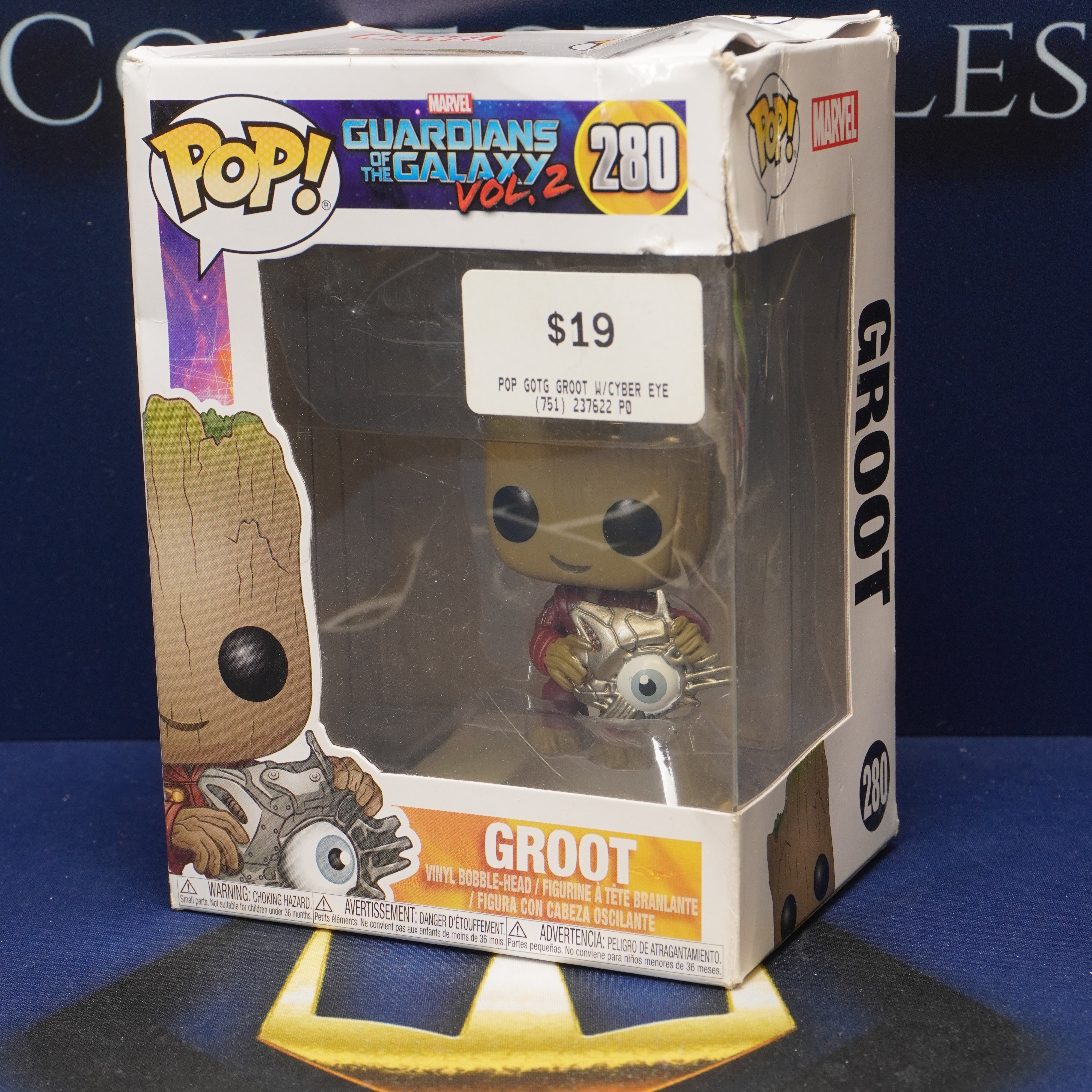 FUNKO POP Guardians of the Galaxy Vol2 - Groot #280